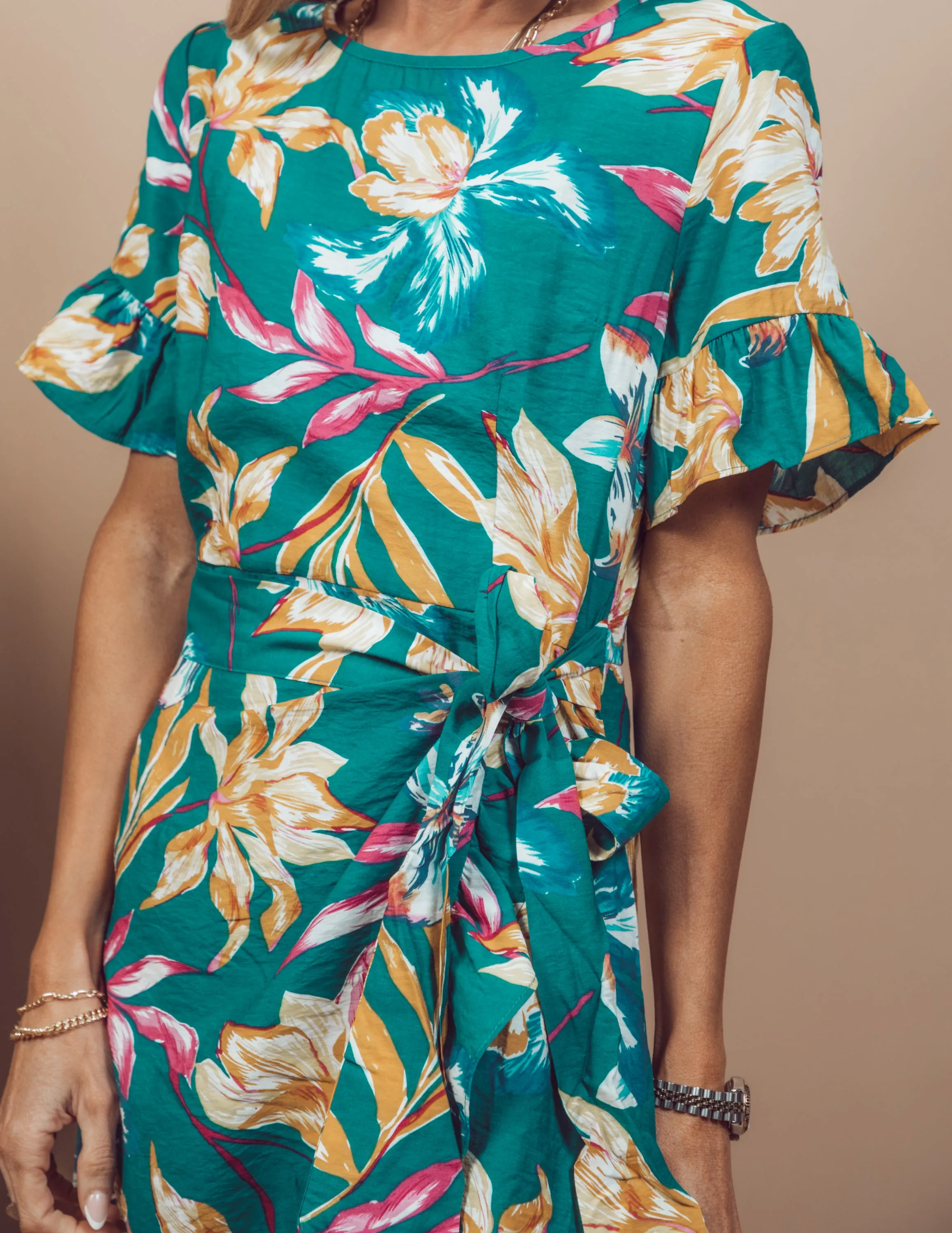 Rebekah Floral Dress sold by Shop Stevie product image thumbnail 4