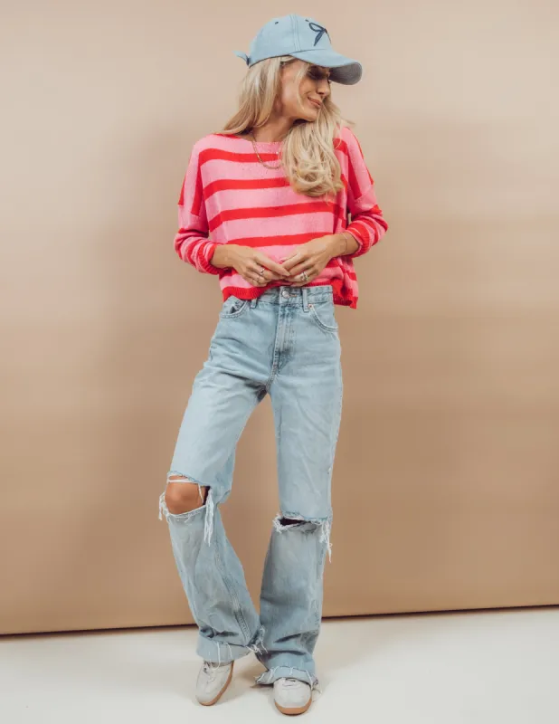Cassidy Striped Sweater sold by Shop Stevie