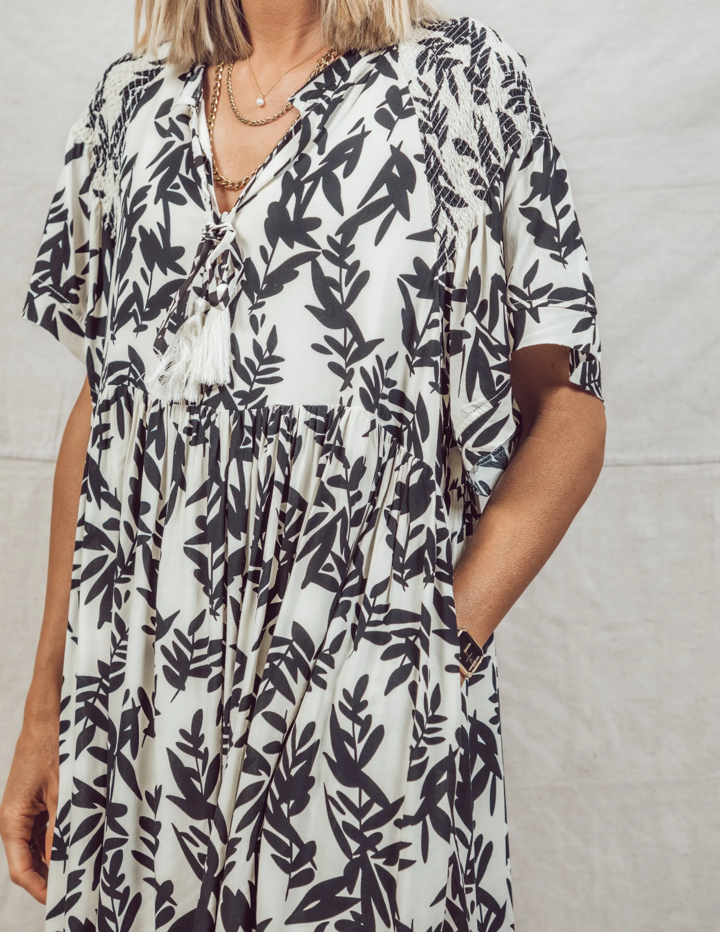 Joanna Printed Dress sold by Shop Stevie product image thumbnail 4