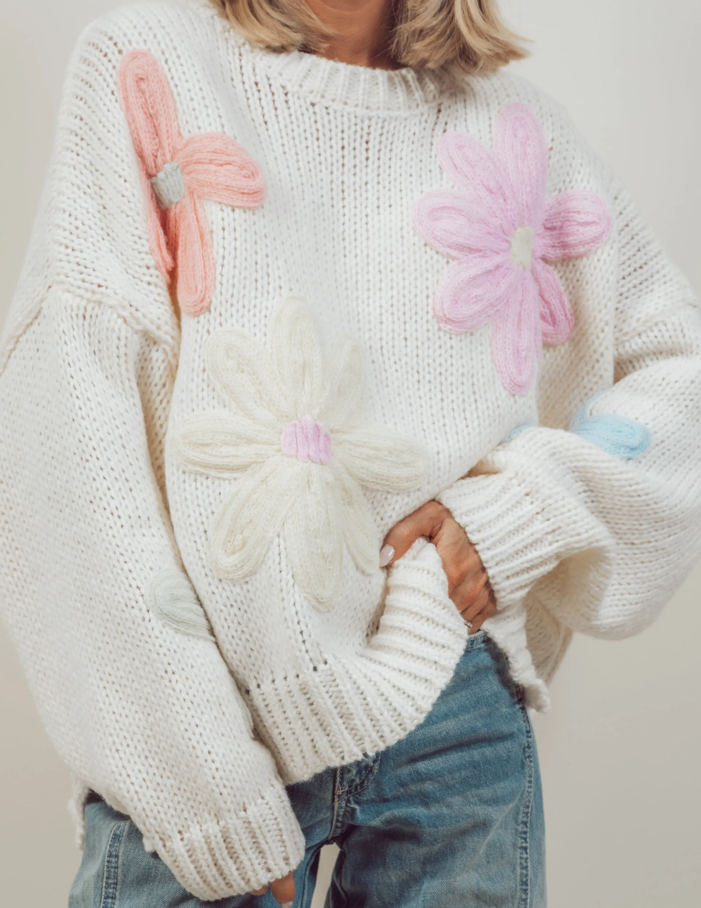Daisy Oversized Sweater sold by Shop Stevie product image thumbnail 3
