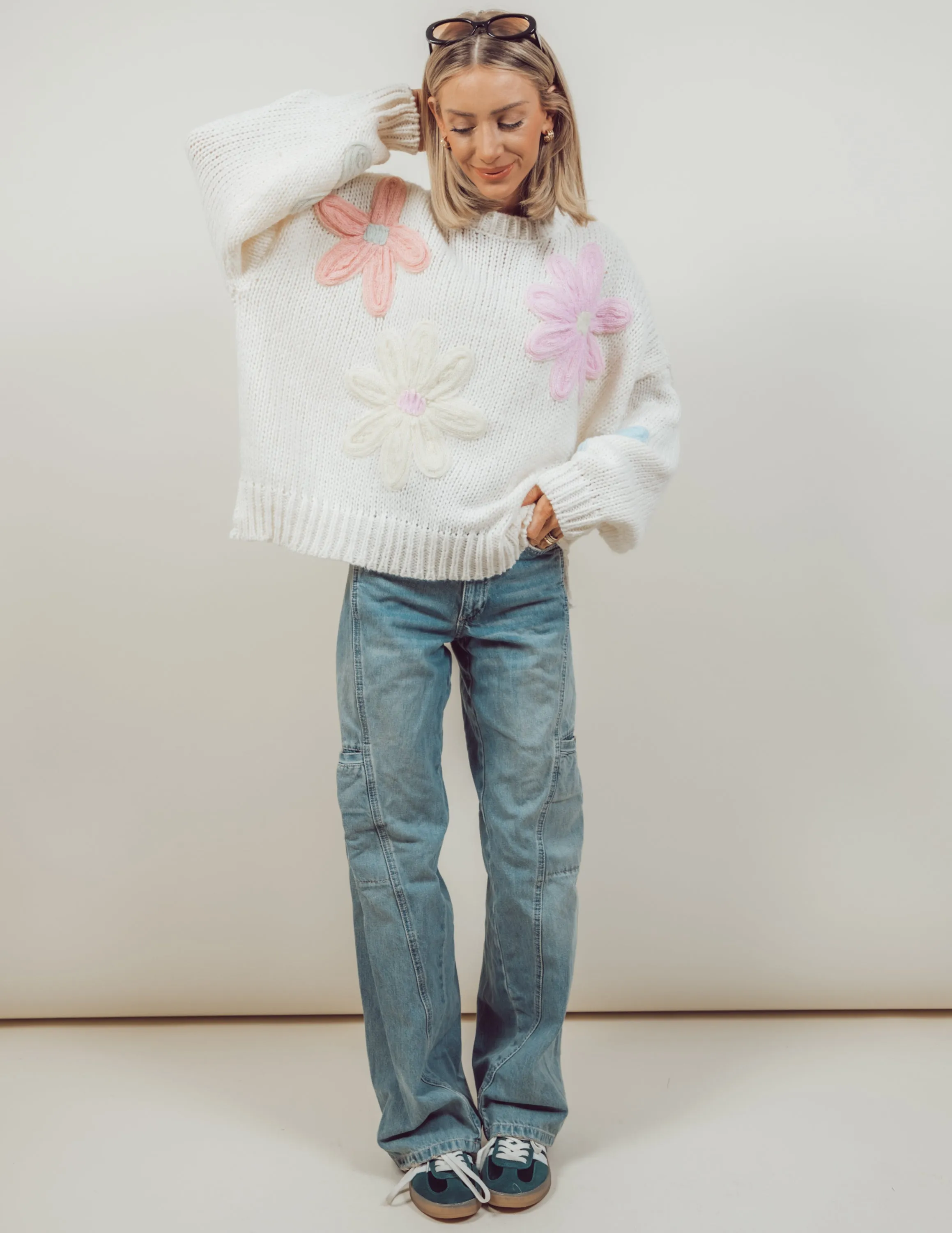 Daisy Oversized Sweater sold by Shop Stevie product image thumbnail 5