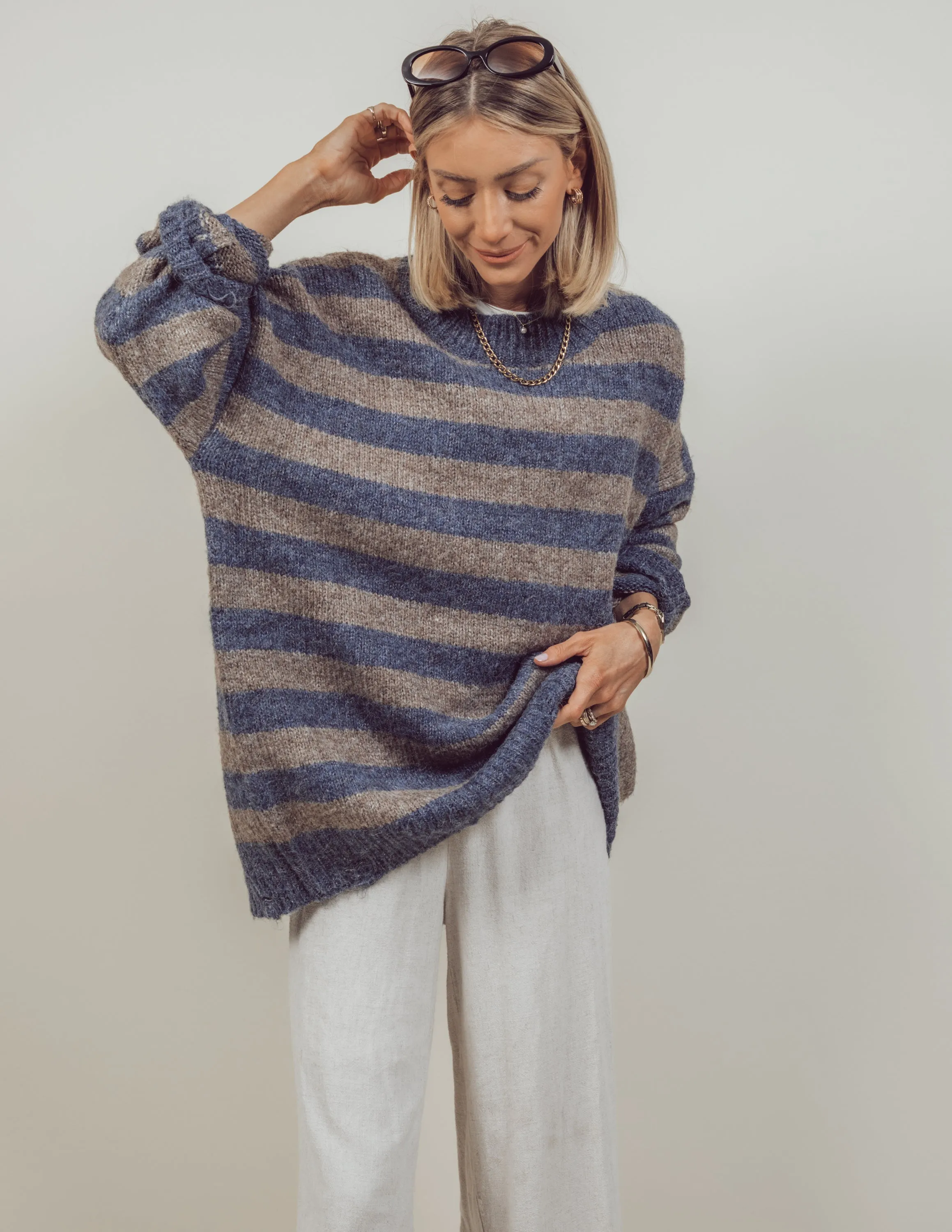 Luelle Striped Sweater sold by Shop Stevie product image thumbnail 4