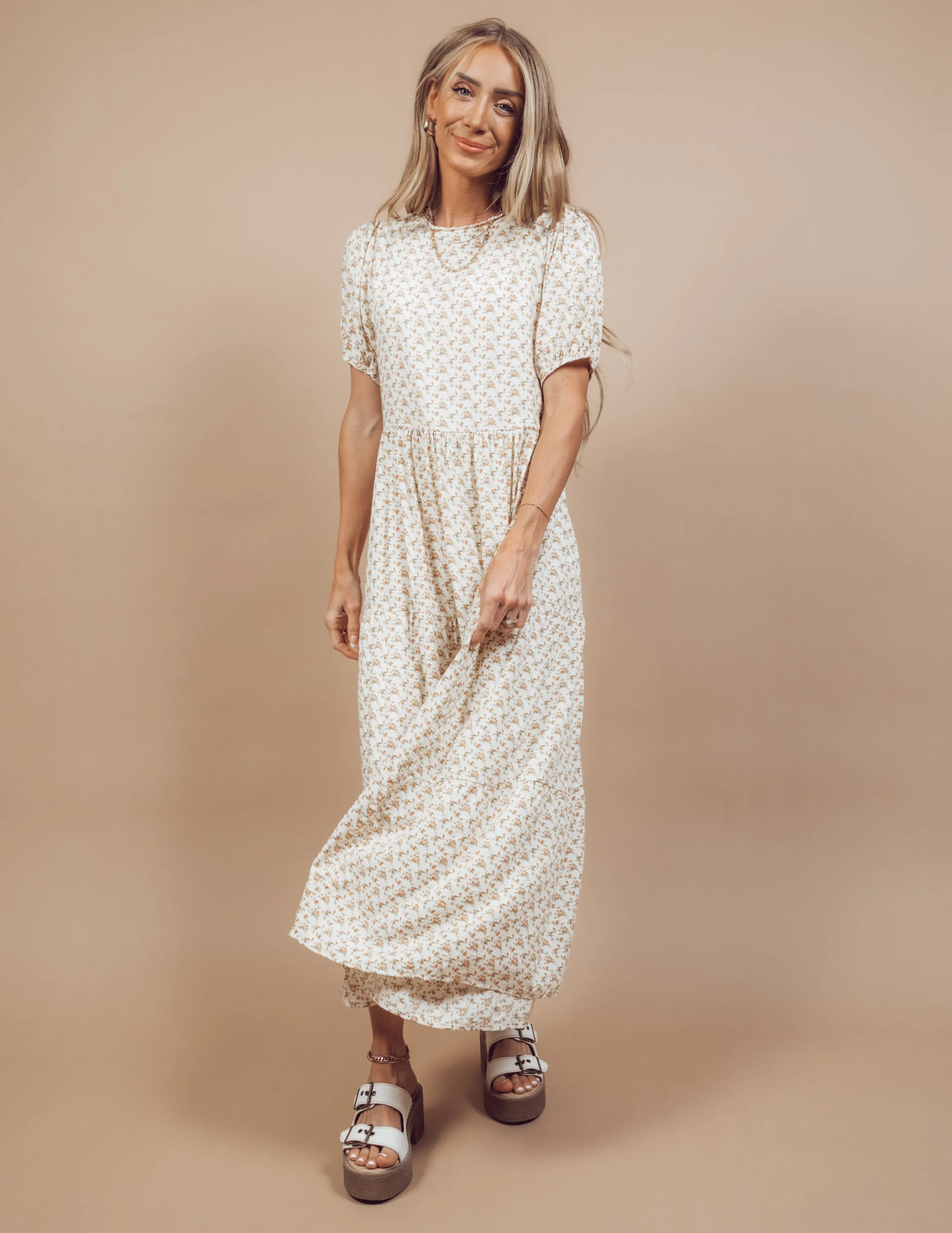 Kenna Floral Dress sold by Shop Stevie