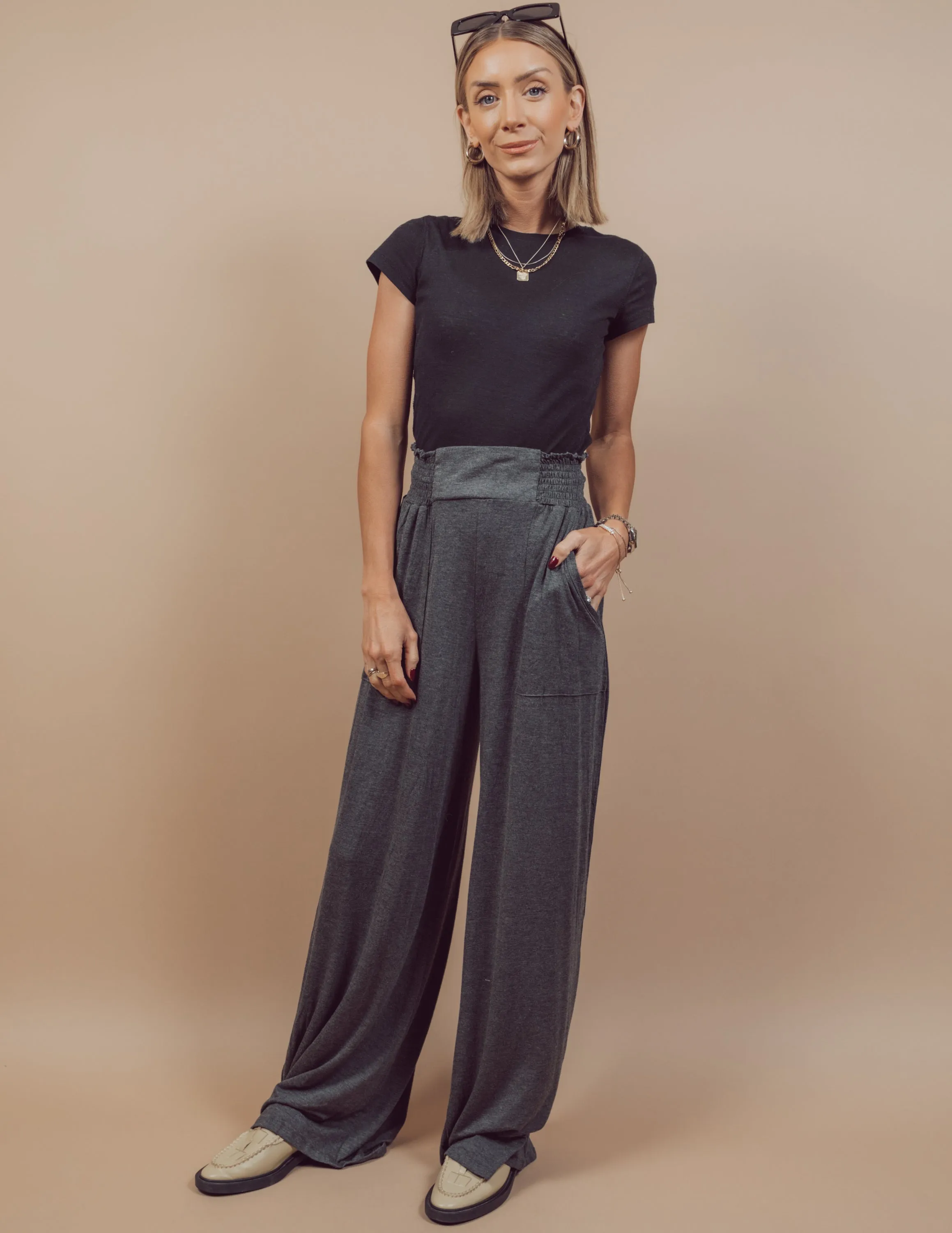 Astrid Wide Leg Pants sold by Shop Stevie