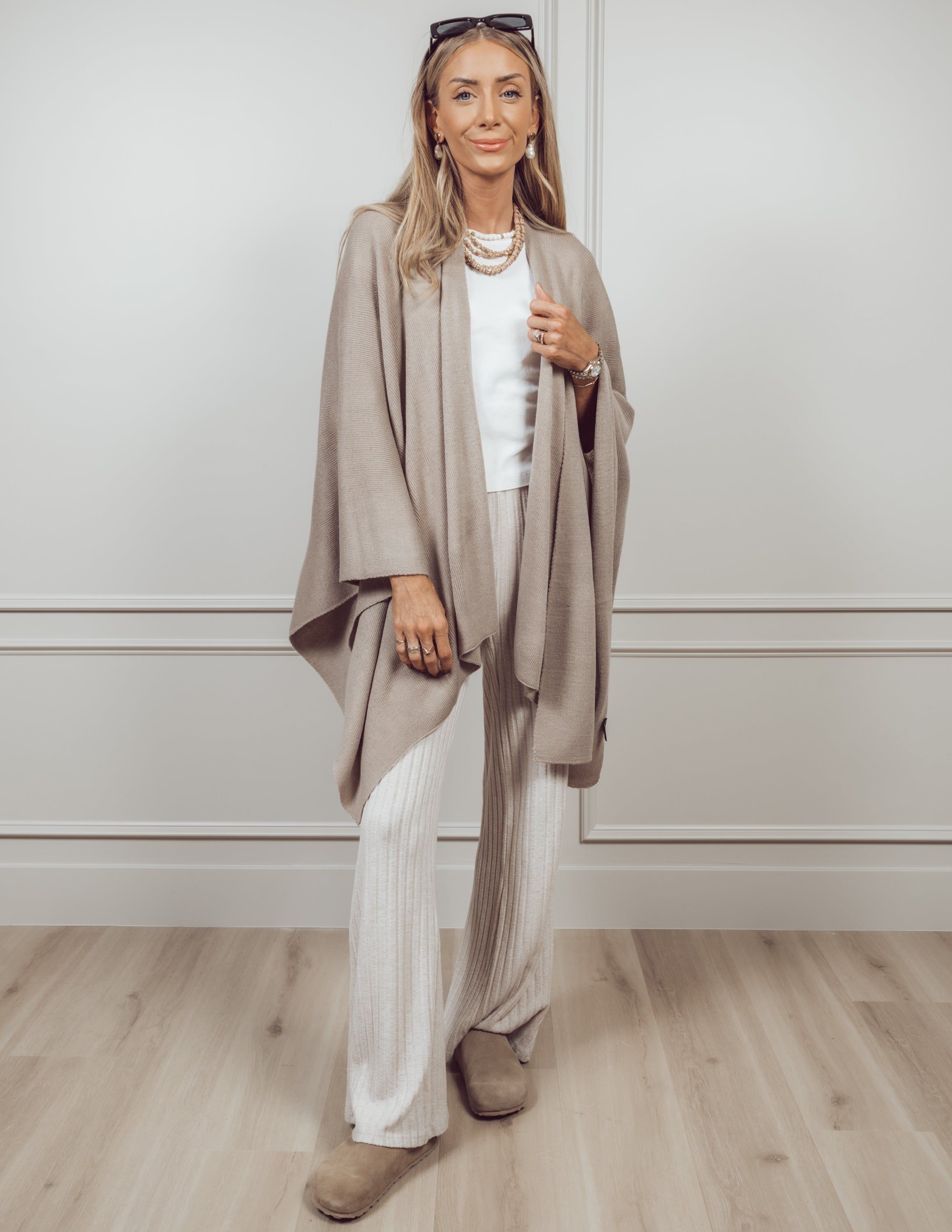 Wrap Ruana Cape sold by Shop Stevie product image thumbnail 2