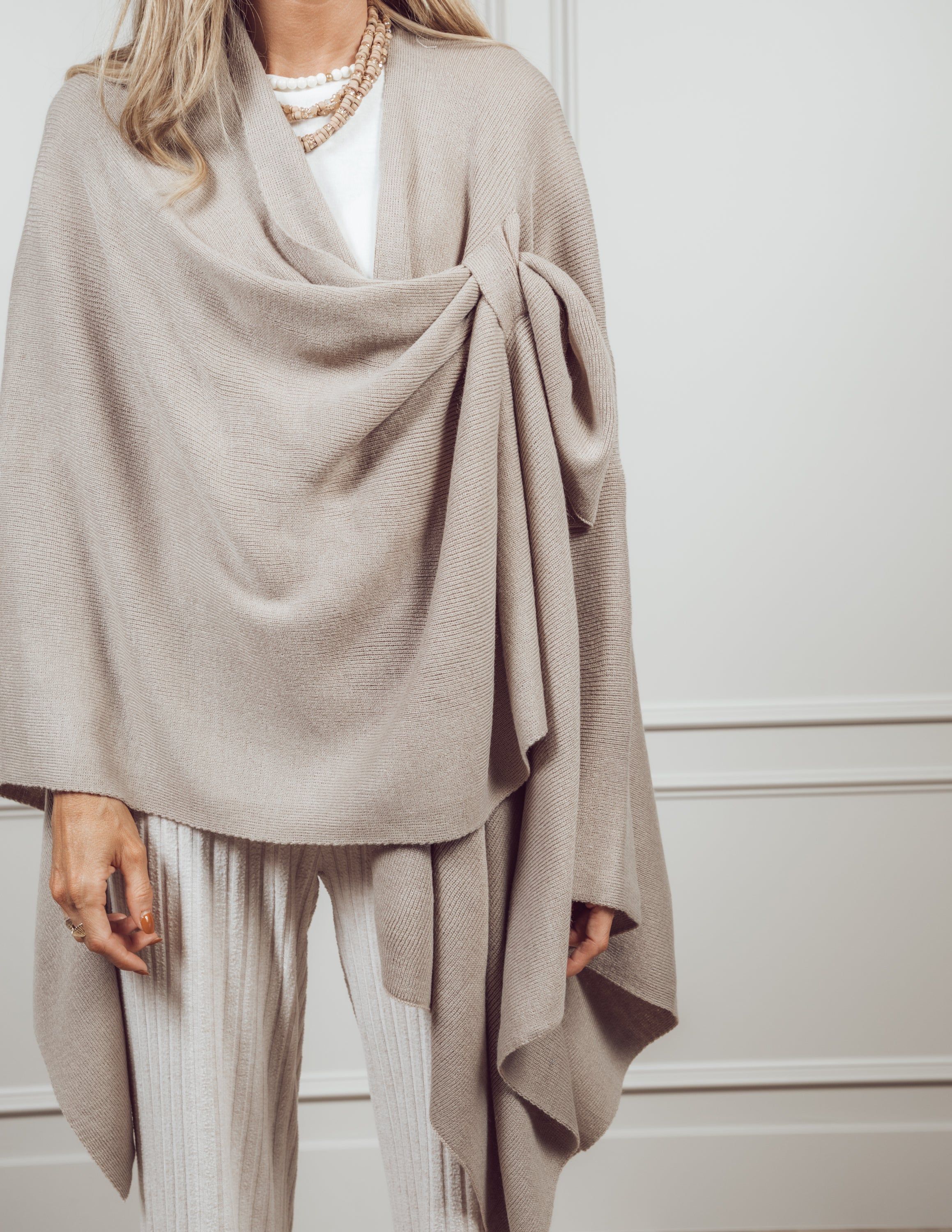 Wrap Ruana Cape sold by Shop Stevie product image thumbnail 3