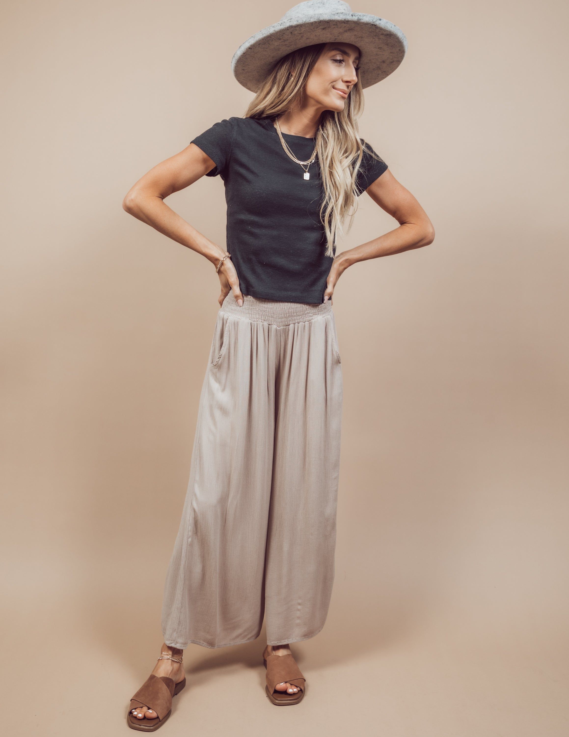 Aarya Wide Leg Pants sold by Shop Stevie product image thumbnail 3