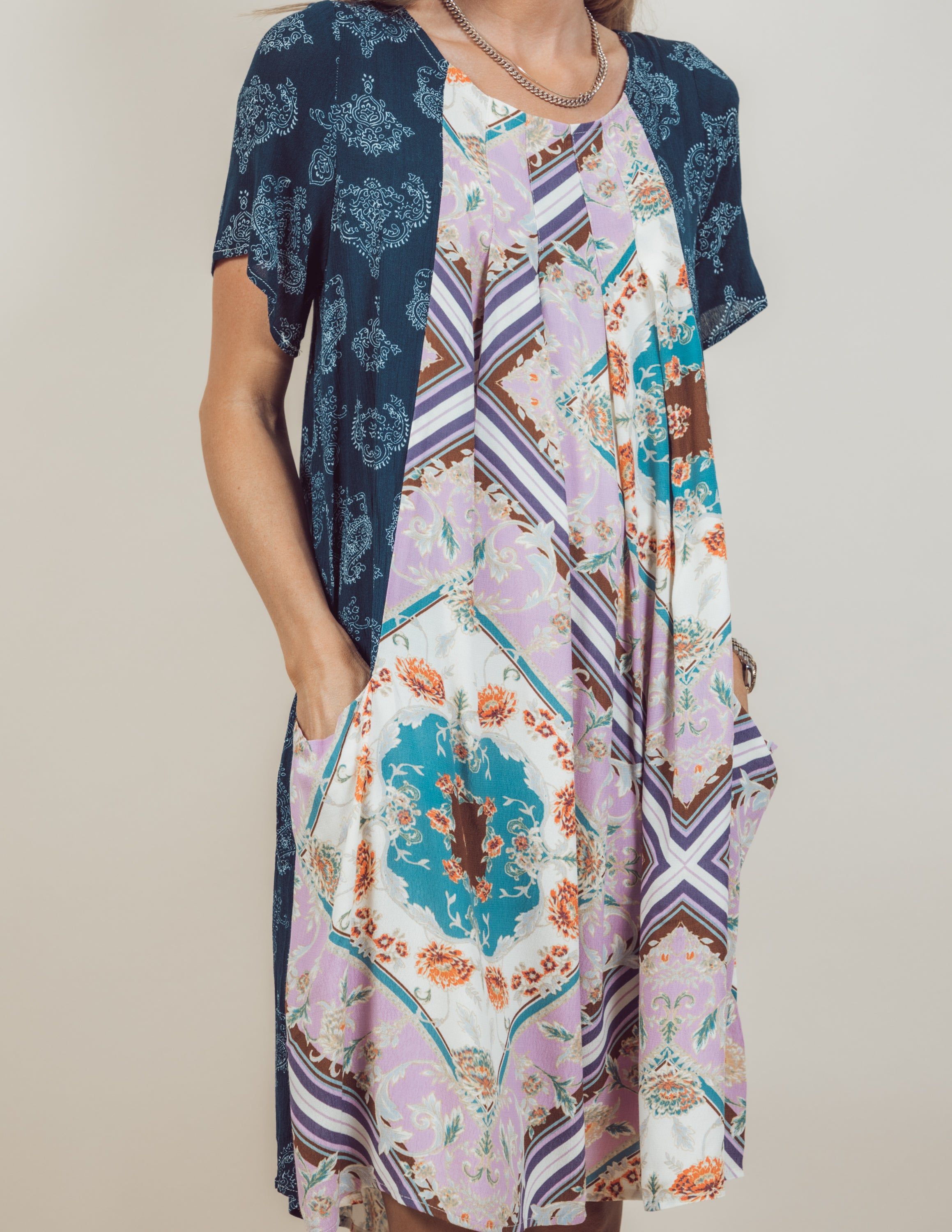 Colette Printed Dress *COMING SOON* sold by Shop Stevie product image thumbnail 5