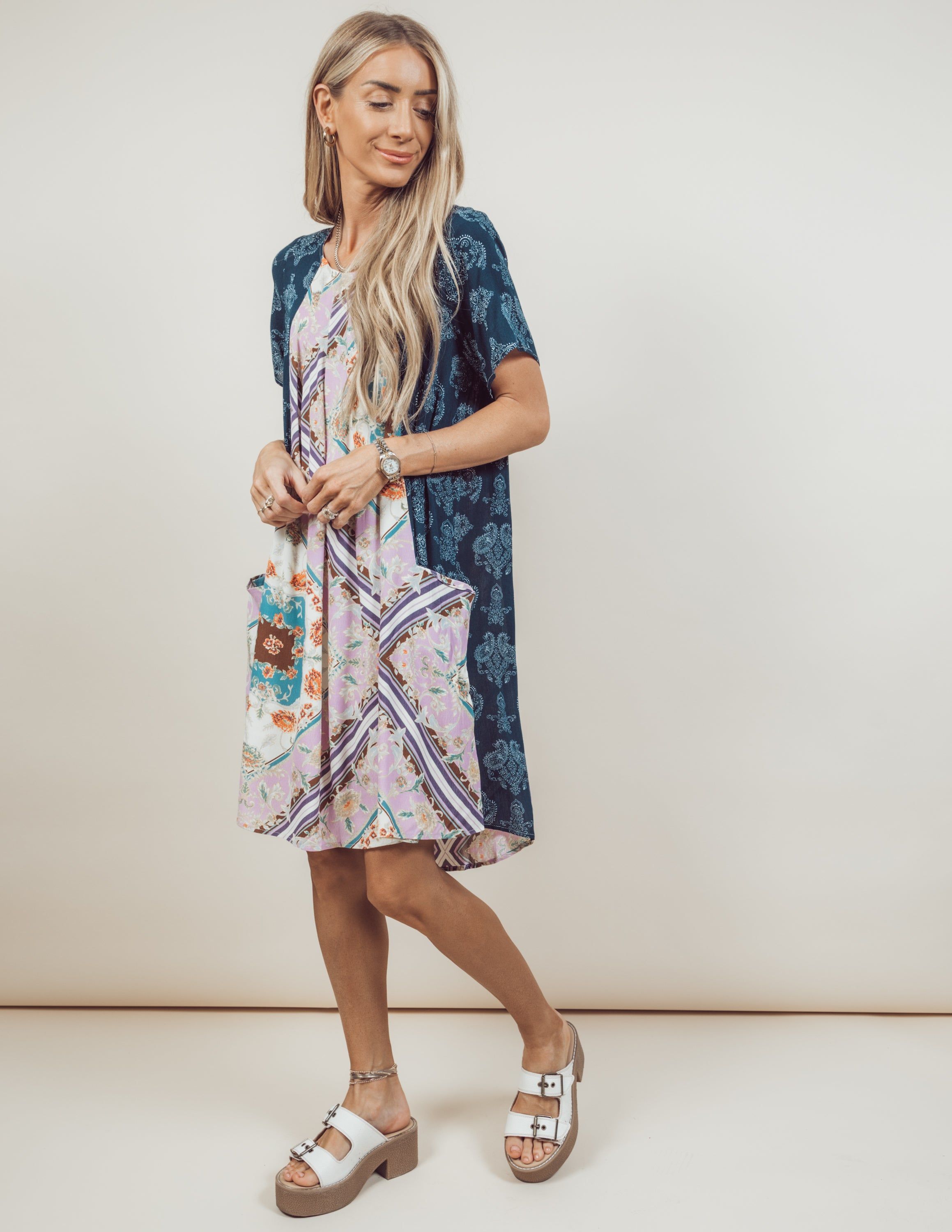 Colette Printed Dress *COMING SOON* sold by Shop Stevie product image thumbnail 3