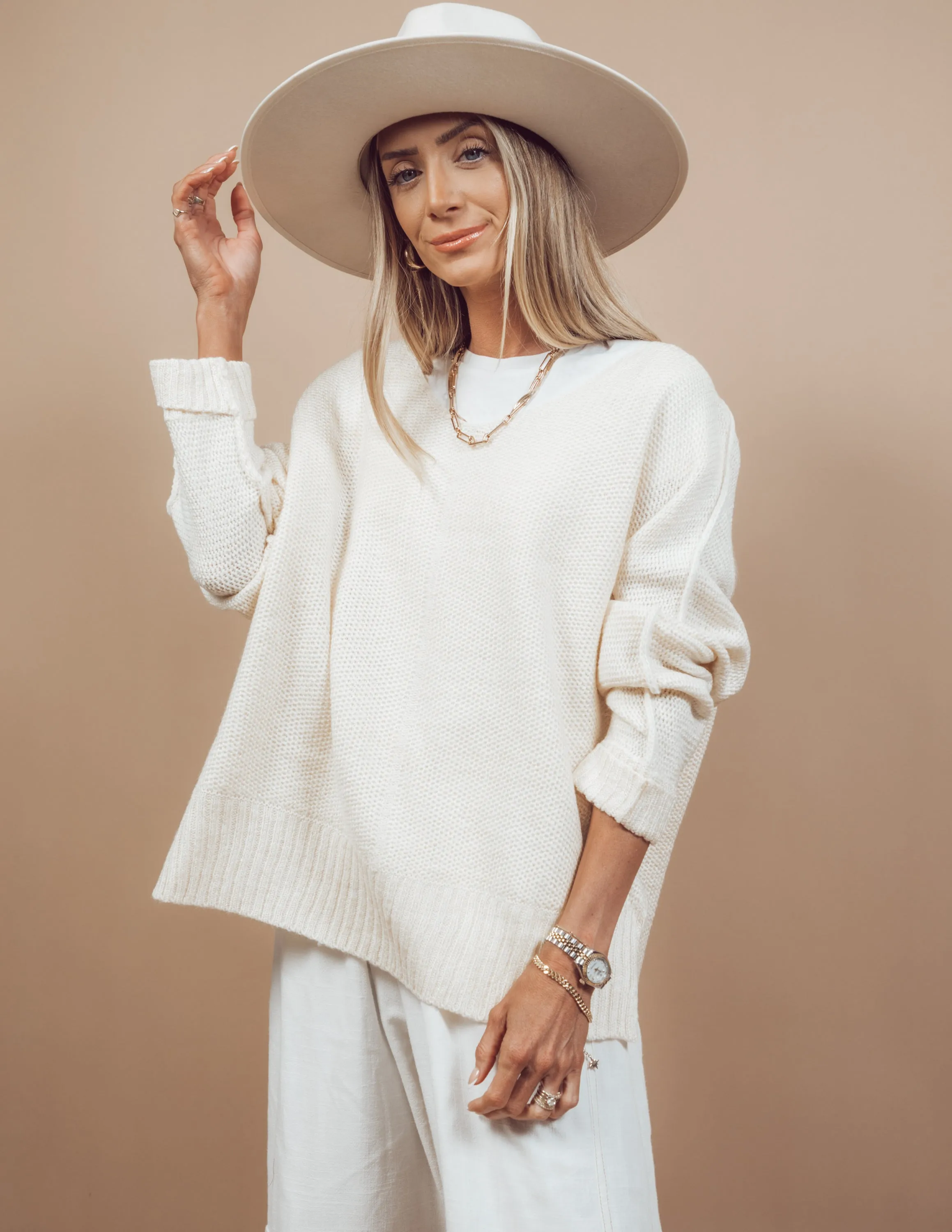 Carmelle Lightweight Sweater sold by Shop Stevie