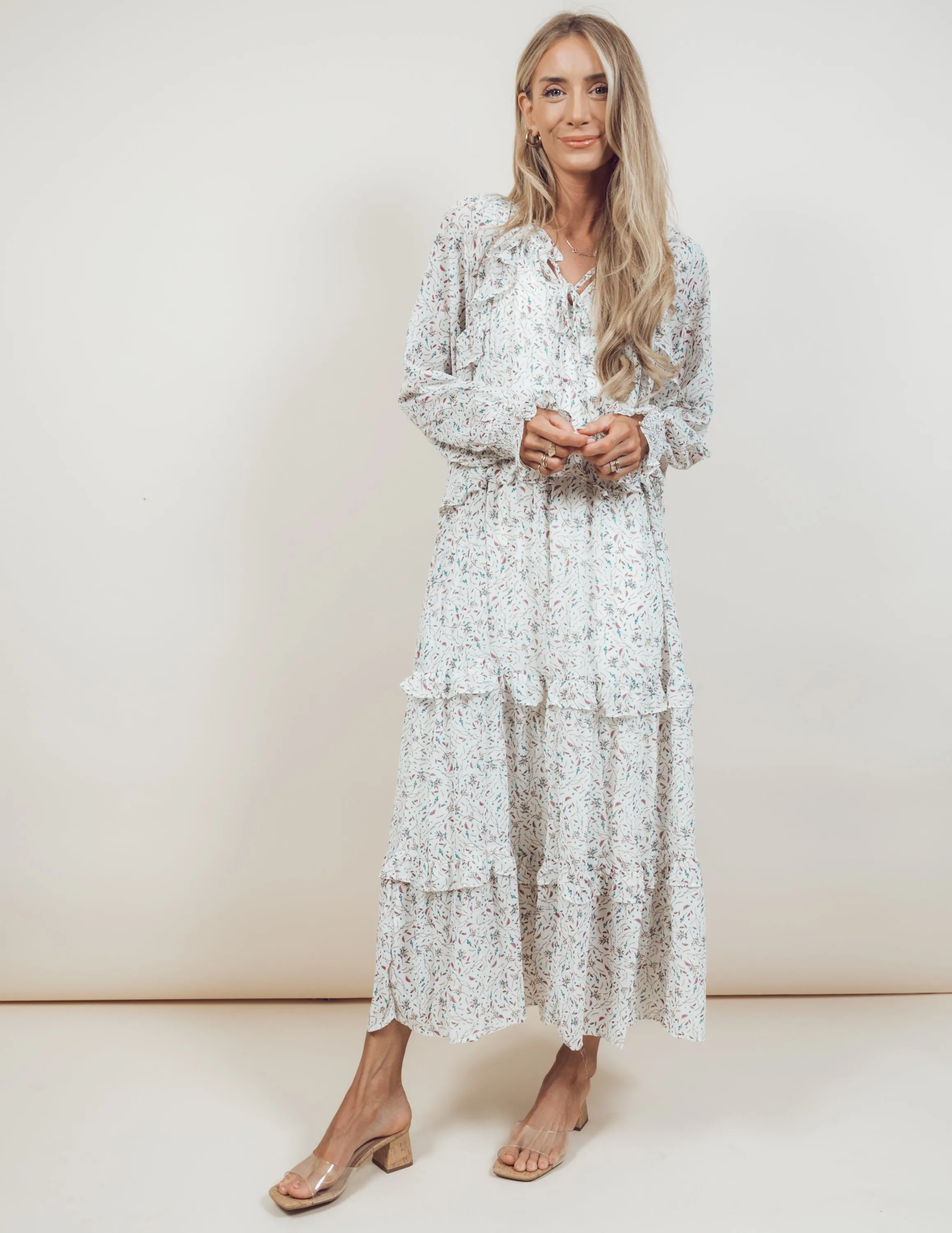 Sophia Ruffle Dress sold by Shop Stevie product image thumbnail 5