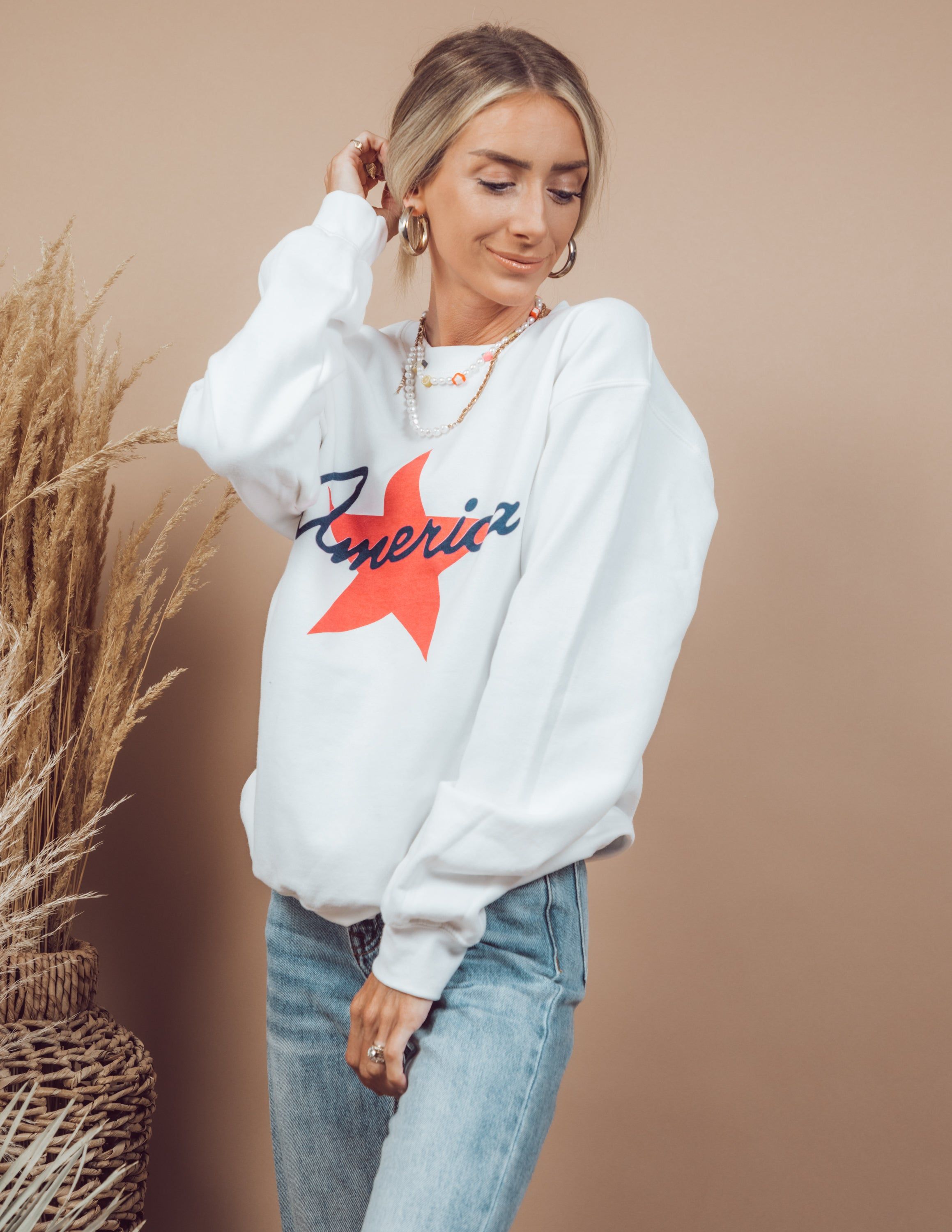 America Graphic Sweatshirt sold by Shop Stevie product image thumbnail 2