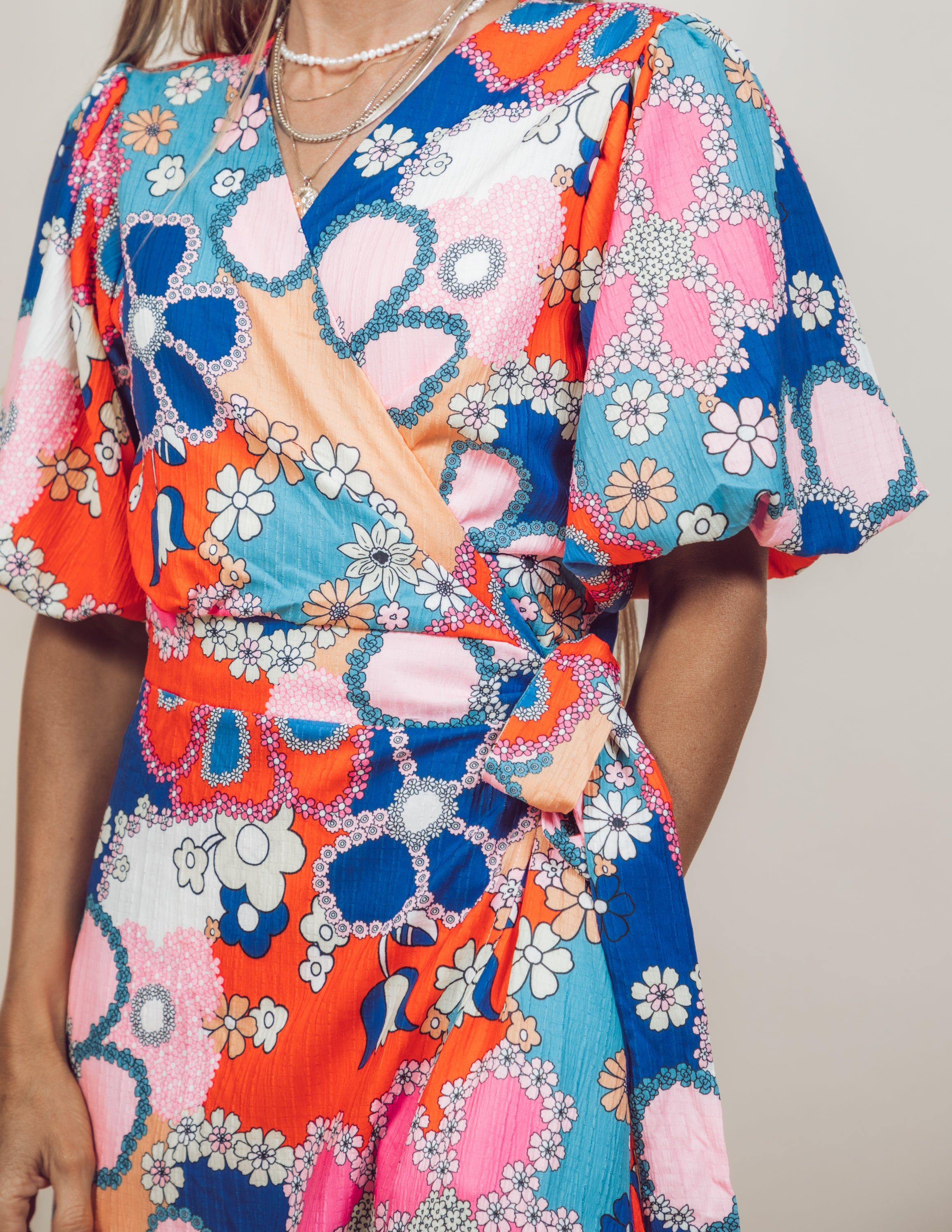 Arabella Wrap Dress sold by Shop Stevie product image thumbnail 5