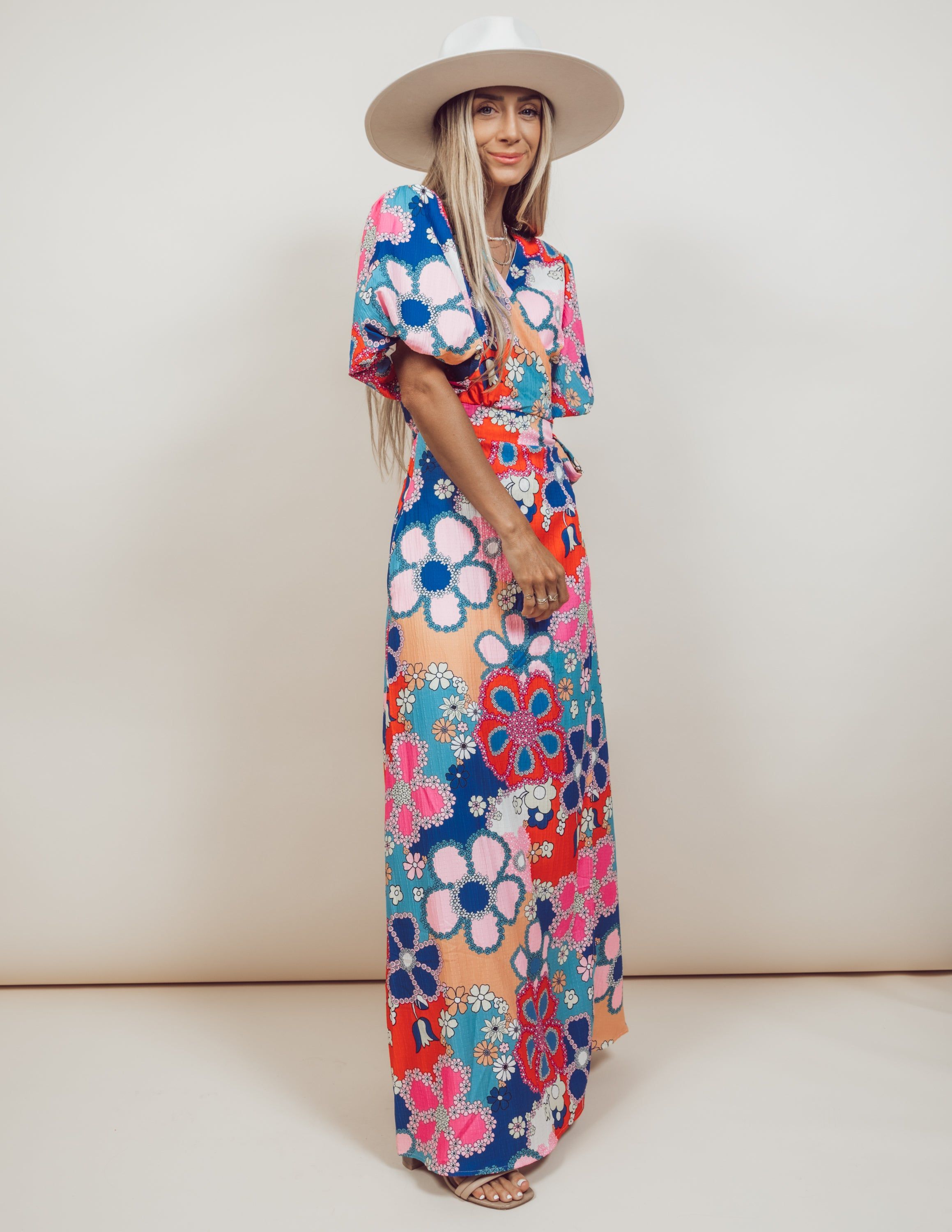 Arabella Wrap Dress sold by Shop Stevie product image thumbnail 3