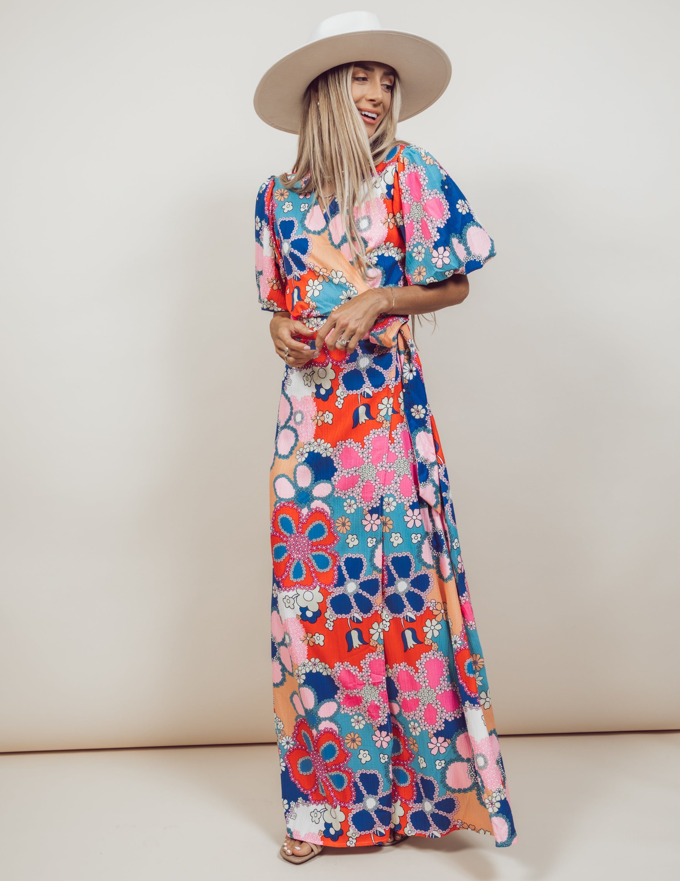 Arabella Wrap Dress sold by Shop Stevie product image thumbnail 6