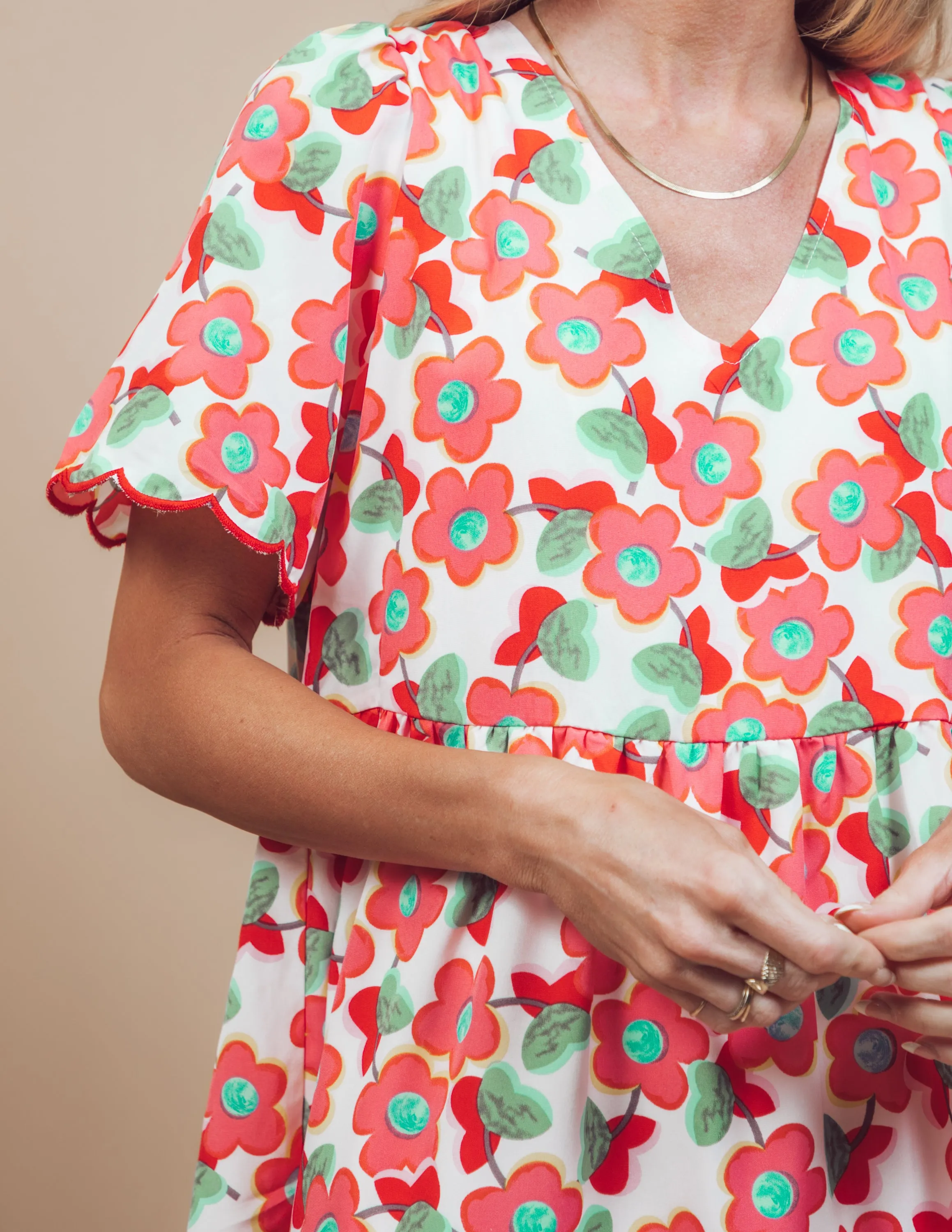 Ivanna Floral Dress sold by Shop Stevie product image thumbnail 5