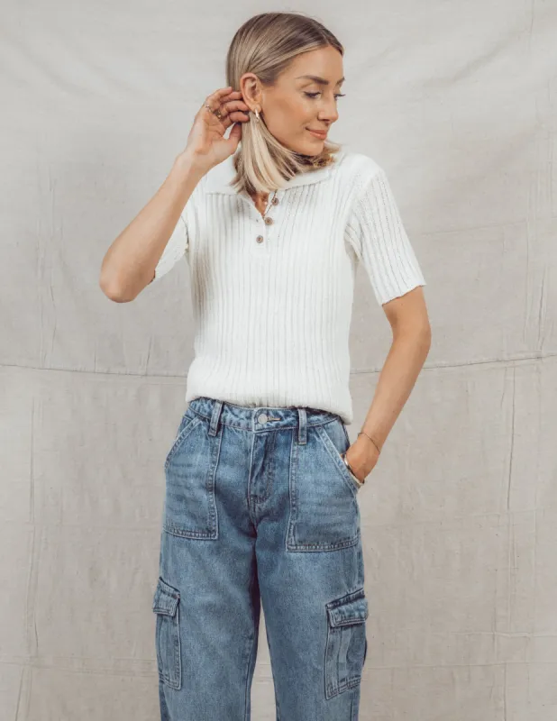 Jackie Short Sleeve Top sold by Shop Stevie