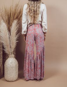 Alison Wide Floral Printed Pants sold by Shop Stevie