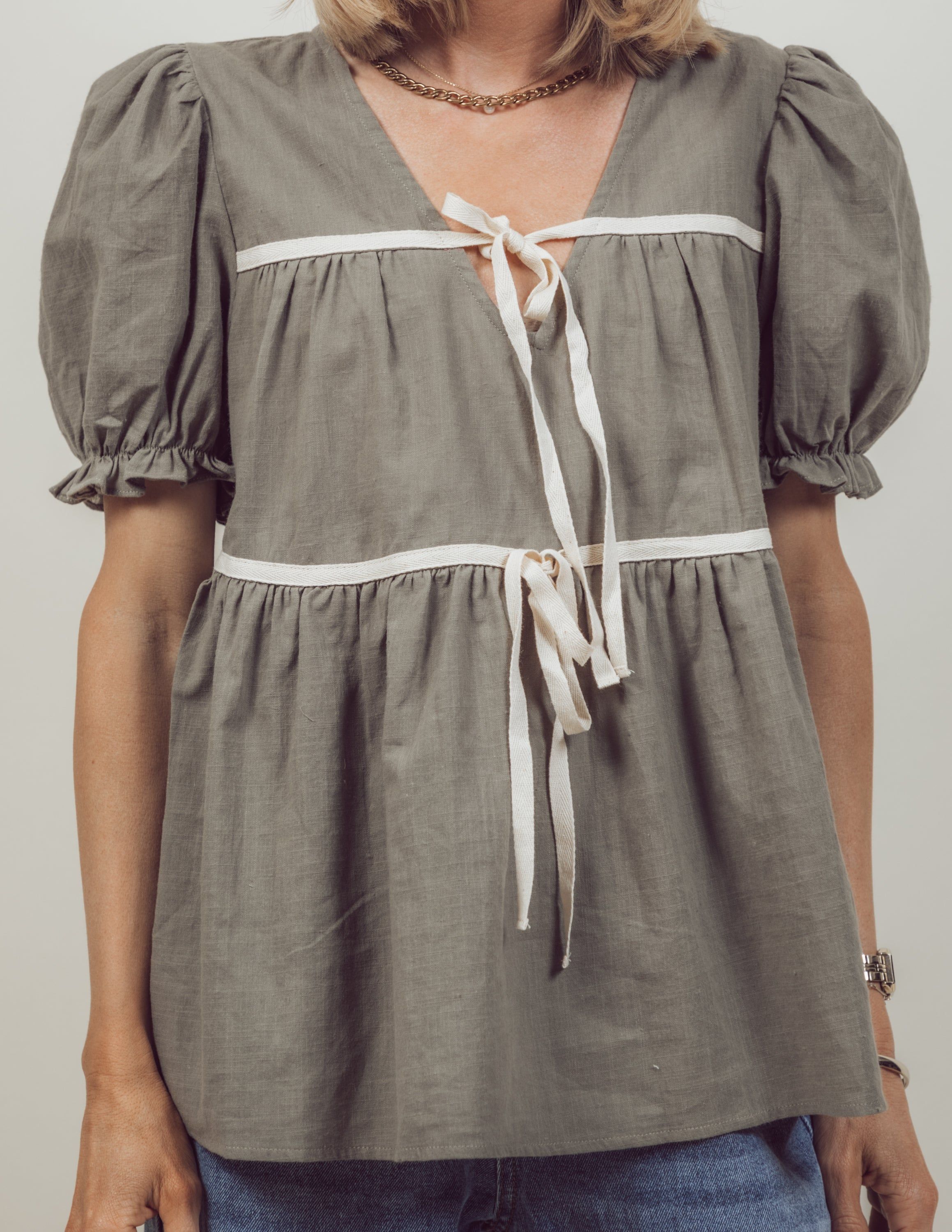 Aria Ruffled Top *COMING SOON* sold by Shop Stevie product image thumbnail 3