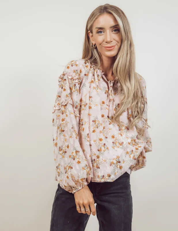 Emma Floral Top sold by Shop Stevie