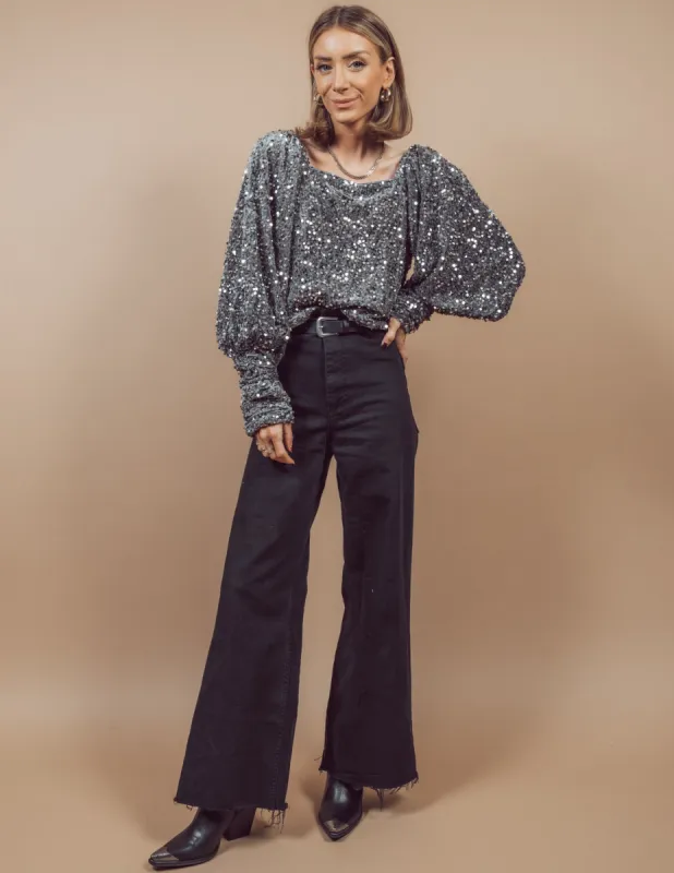 Empire Sequin Top sold by Shop Stevie