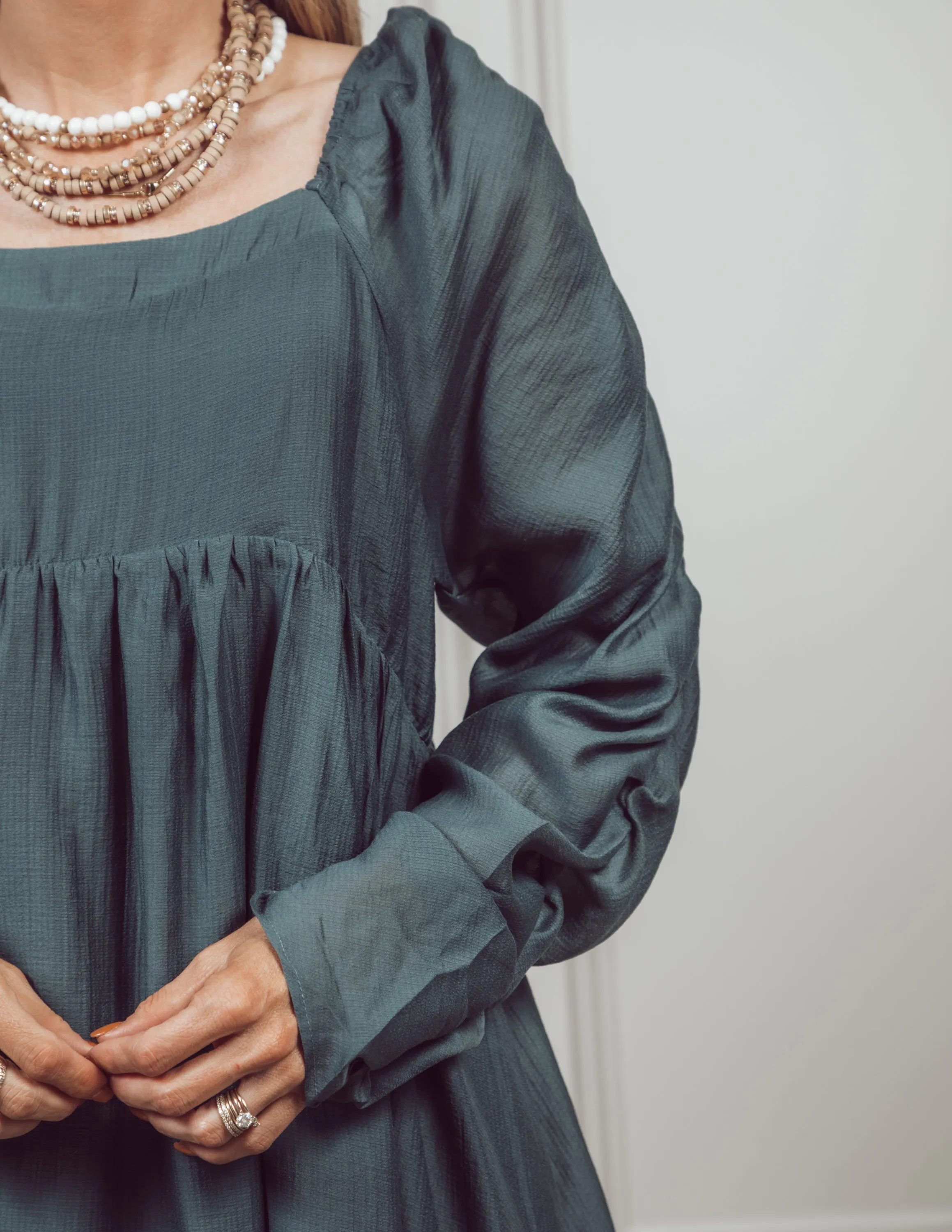 Londyn Satin Dress sold by Shop Stevie product image thumbnail 4