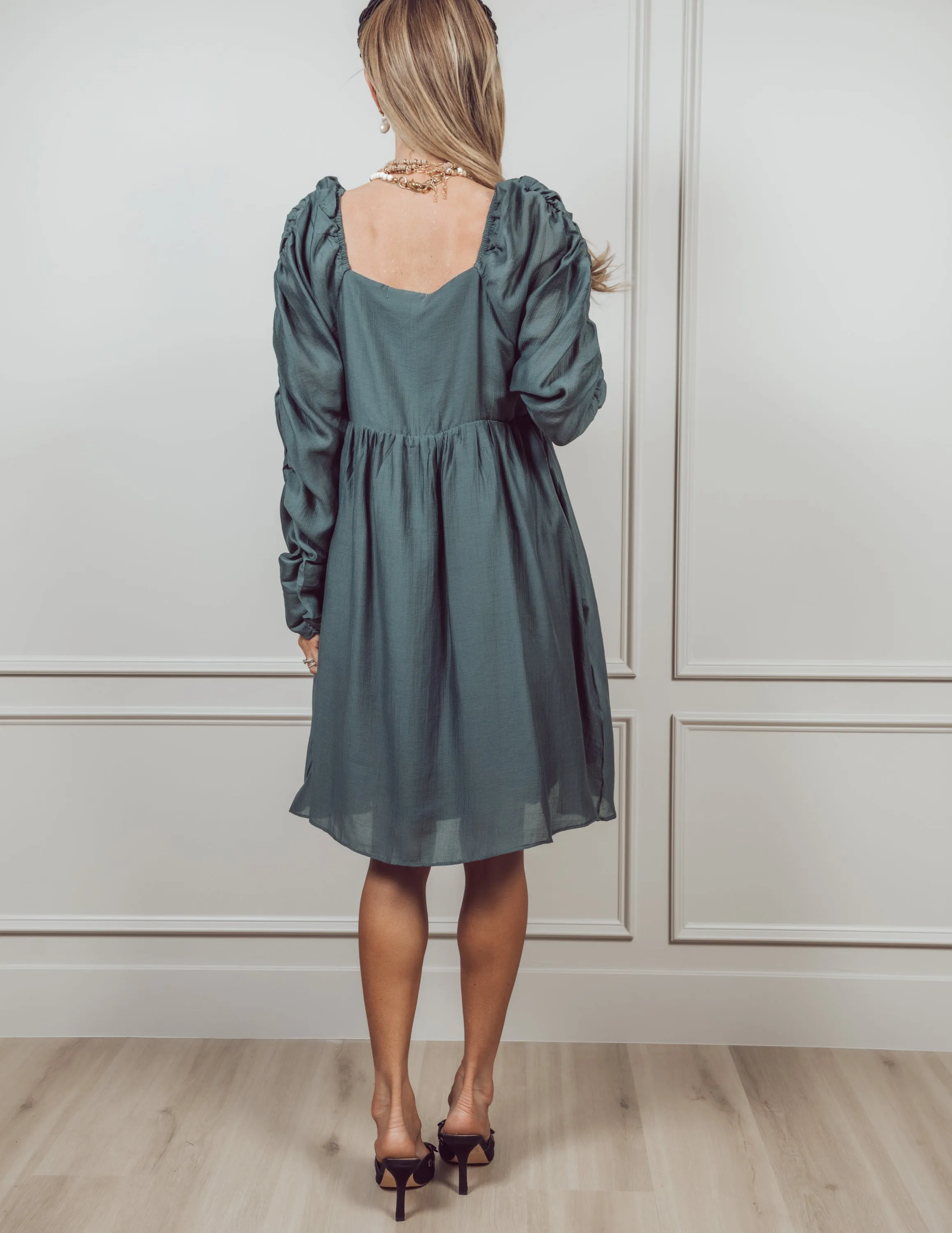 Londyn Satin Dress sold by Shop Stevie product image thumbnail 3