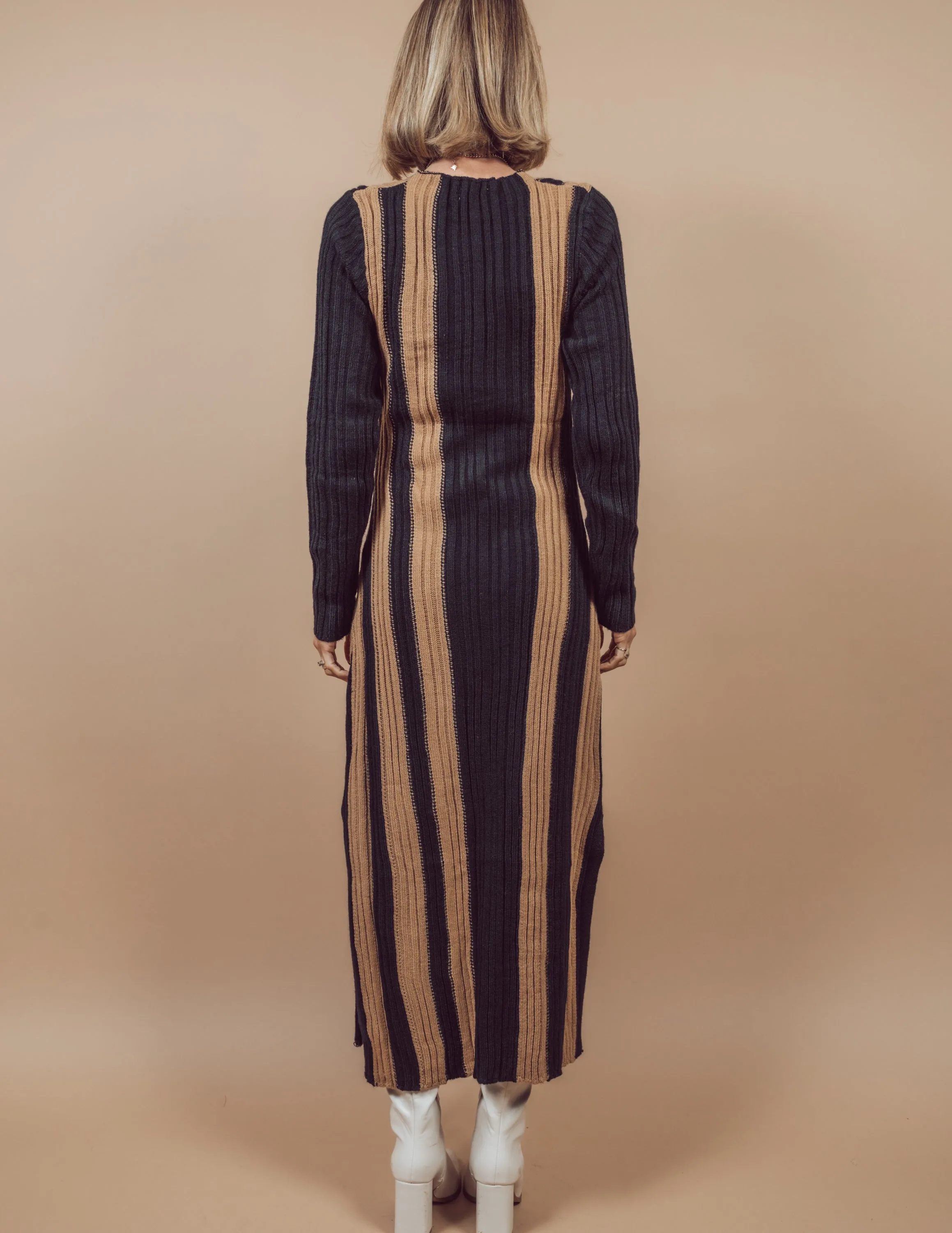 Jen Striped Sweater Dress sold by Shop Stevie product image thumbnail 3