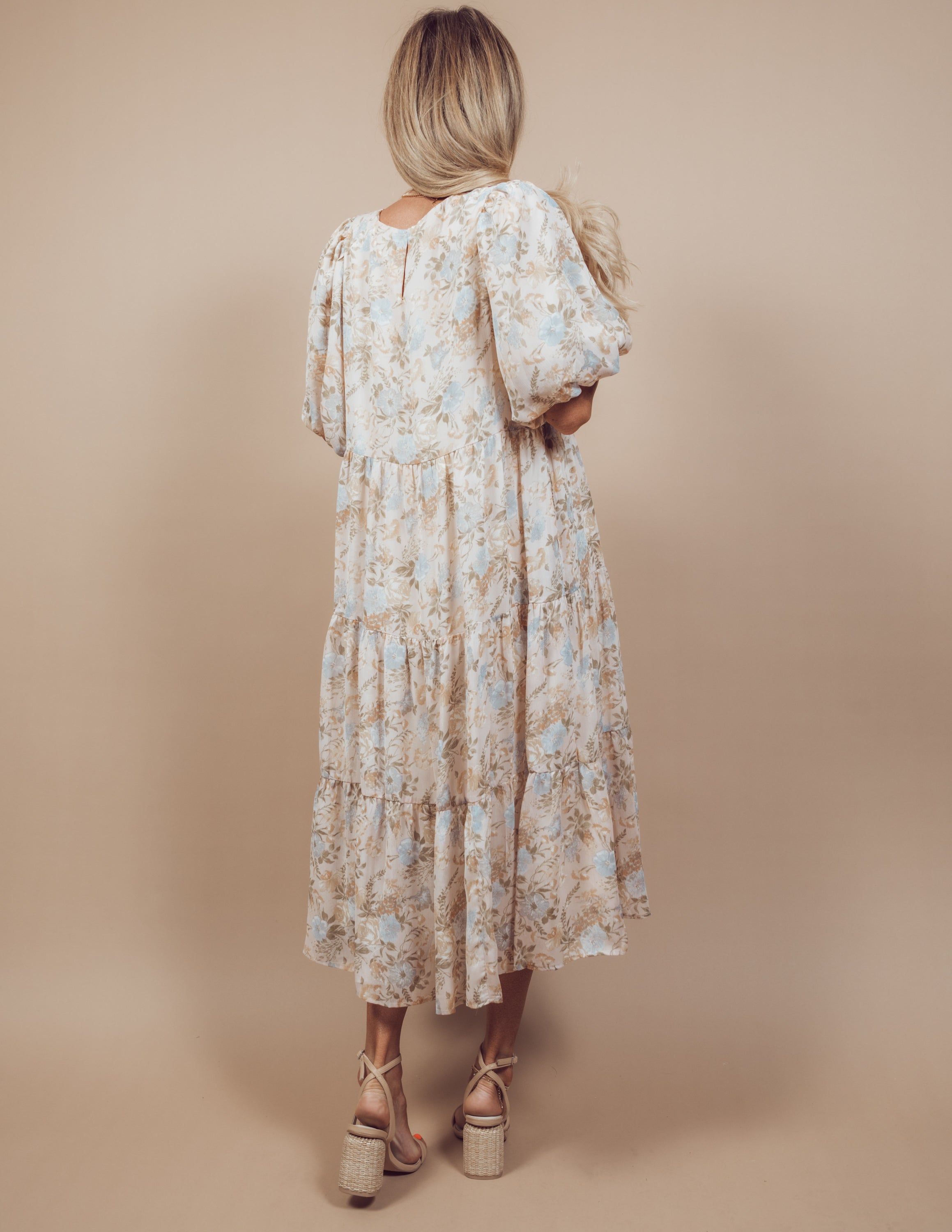 Milani Floral Chiffon Dress sold by Shop Stevie product image thumbnail 9