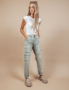 Rivka Cargo Denim sold by Shop Stevie