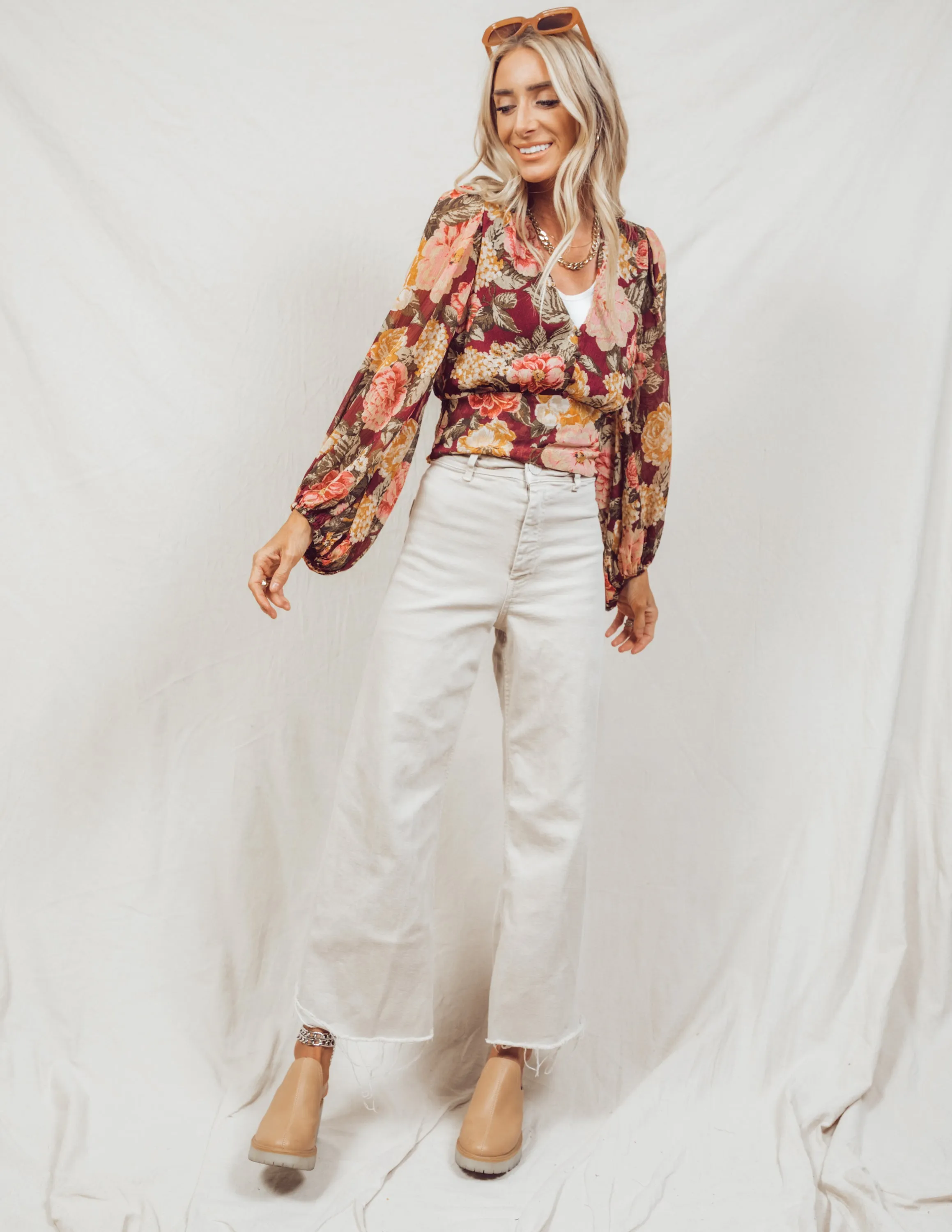 Callie Floral Top sold by Shop Stevie product image thumbnail 5