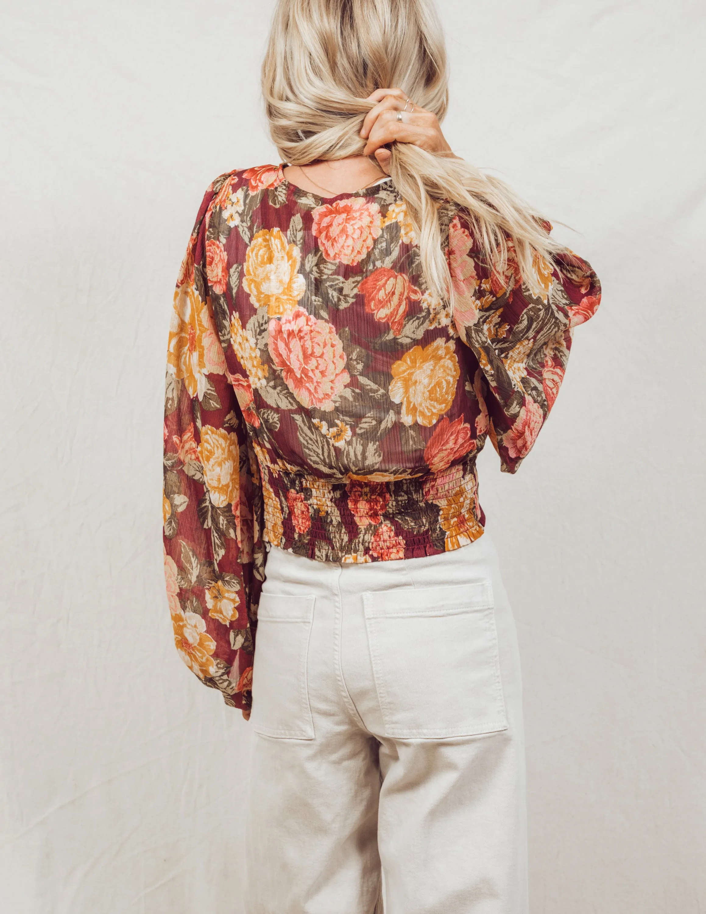 Callie Floral Top sold by Shop Stevie product image thumbnail 3