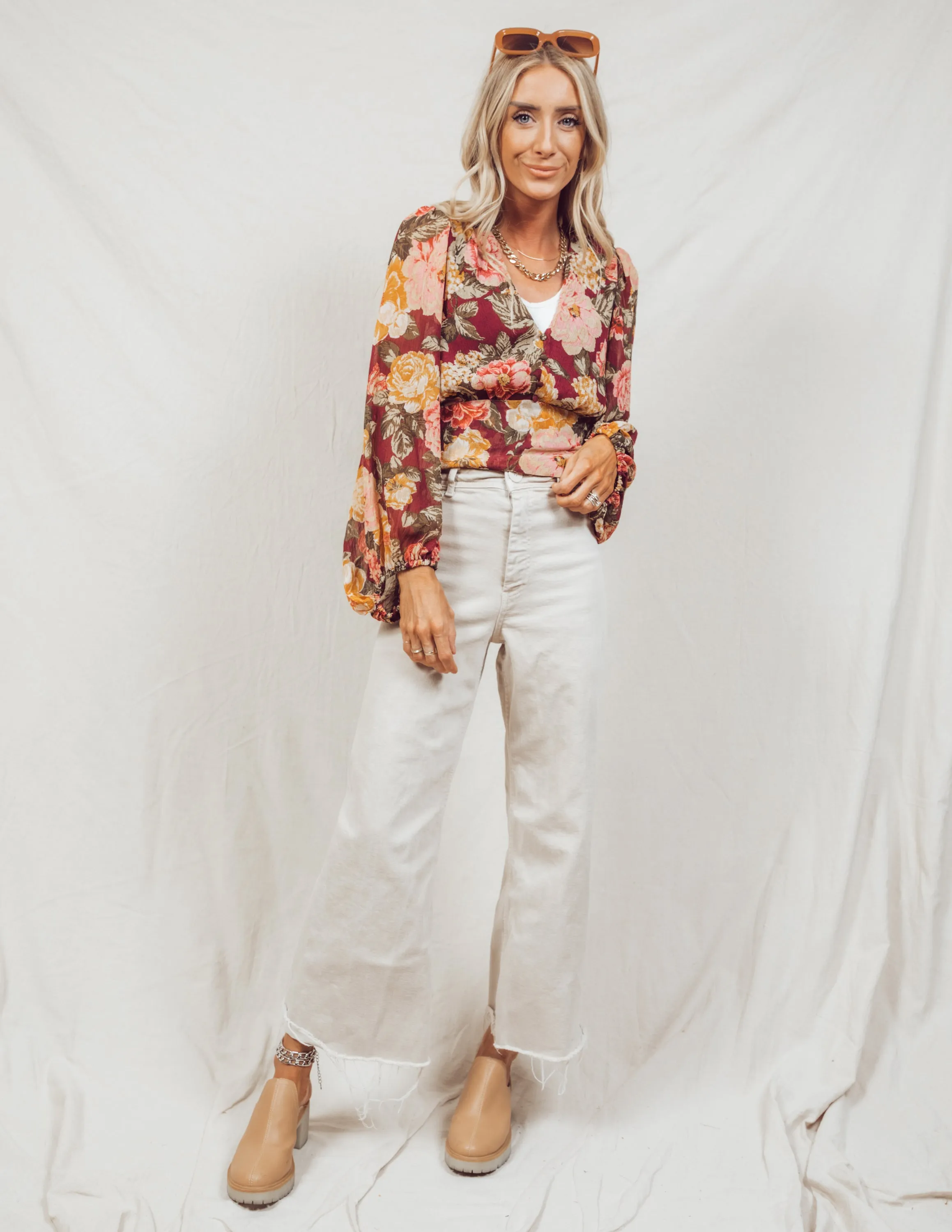 Callie Floral Top sold by Shop Stevie product image thumbnail 2