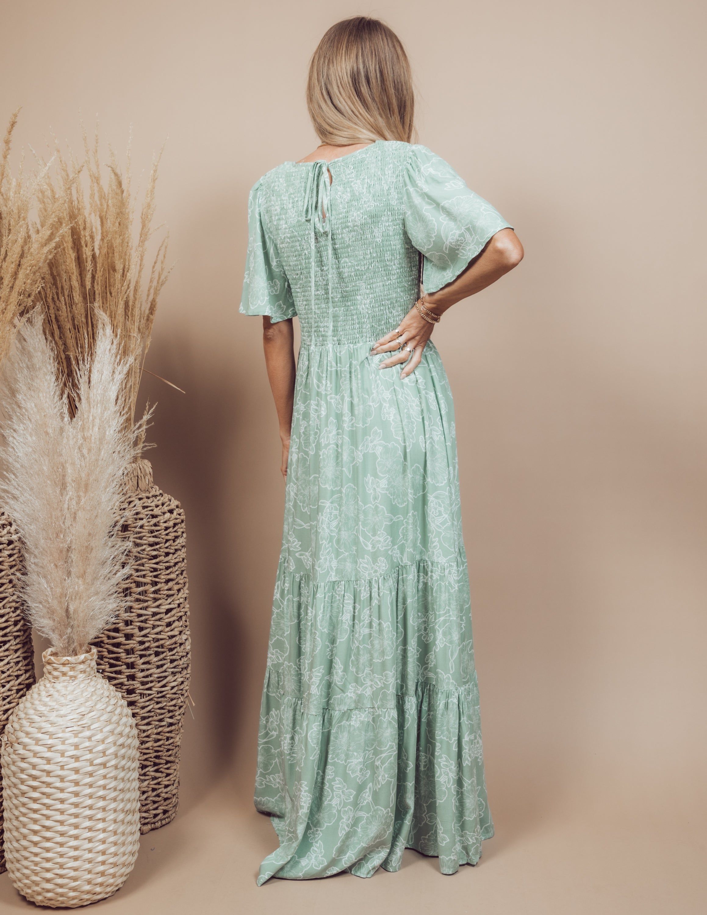 Kimora Printed Maxi Dress sold by Shop Stevie product image thumbnail 4