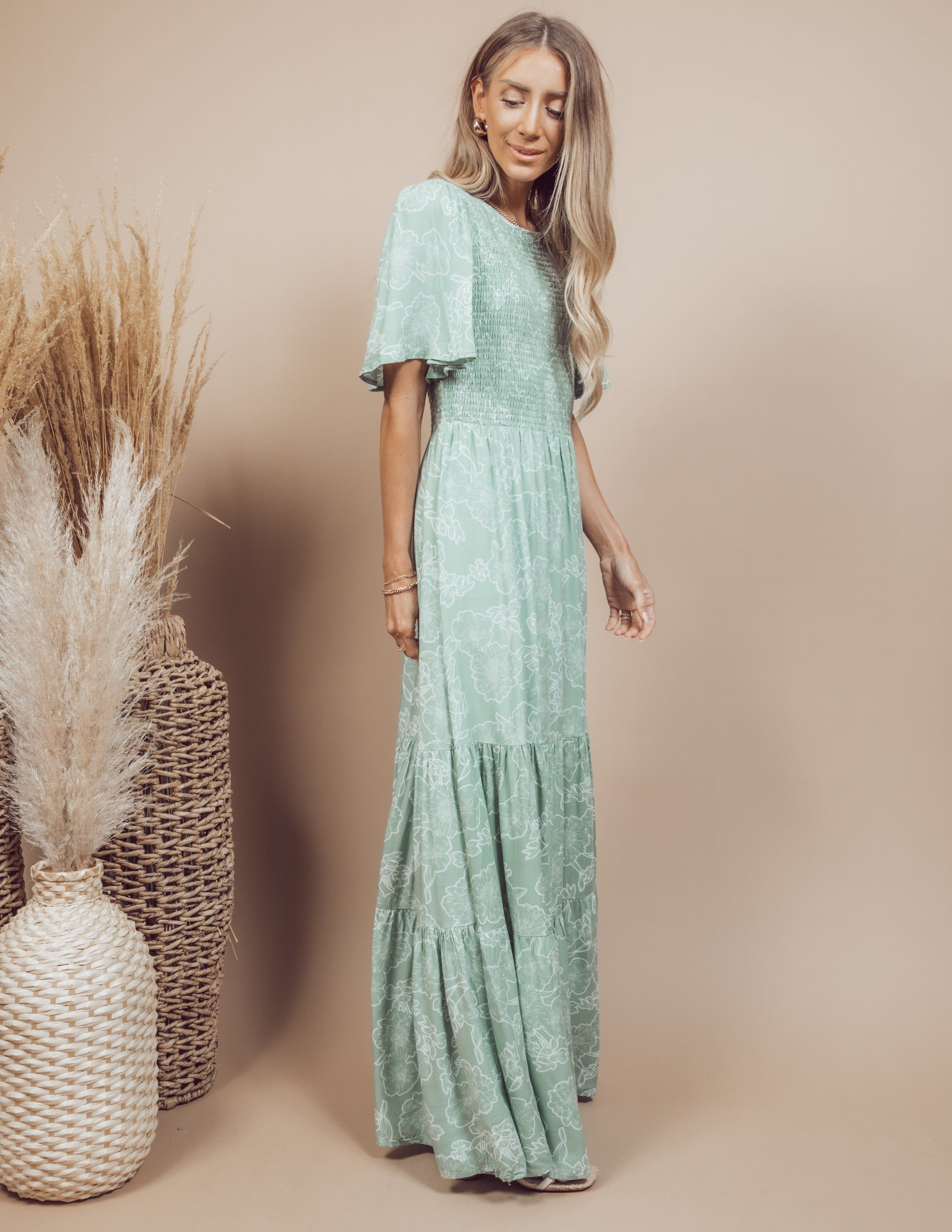 Kimora Printed Maxi Dress sold by Shop Stevie product image thumbnail 3