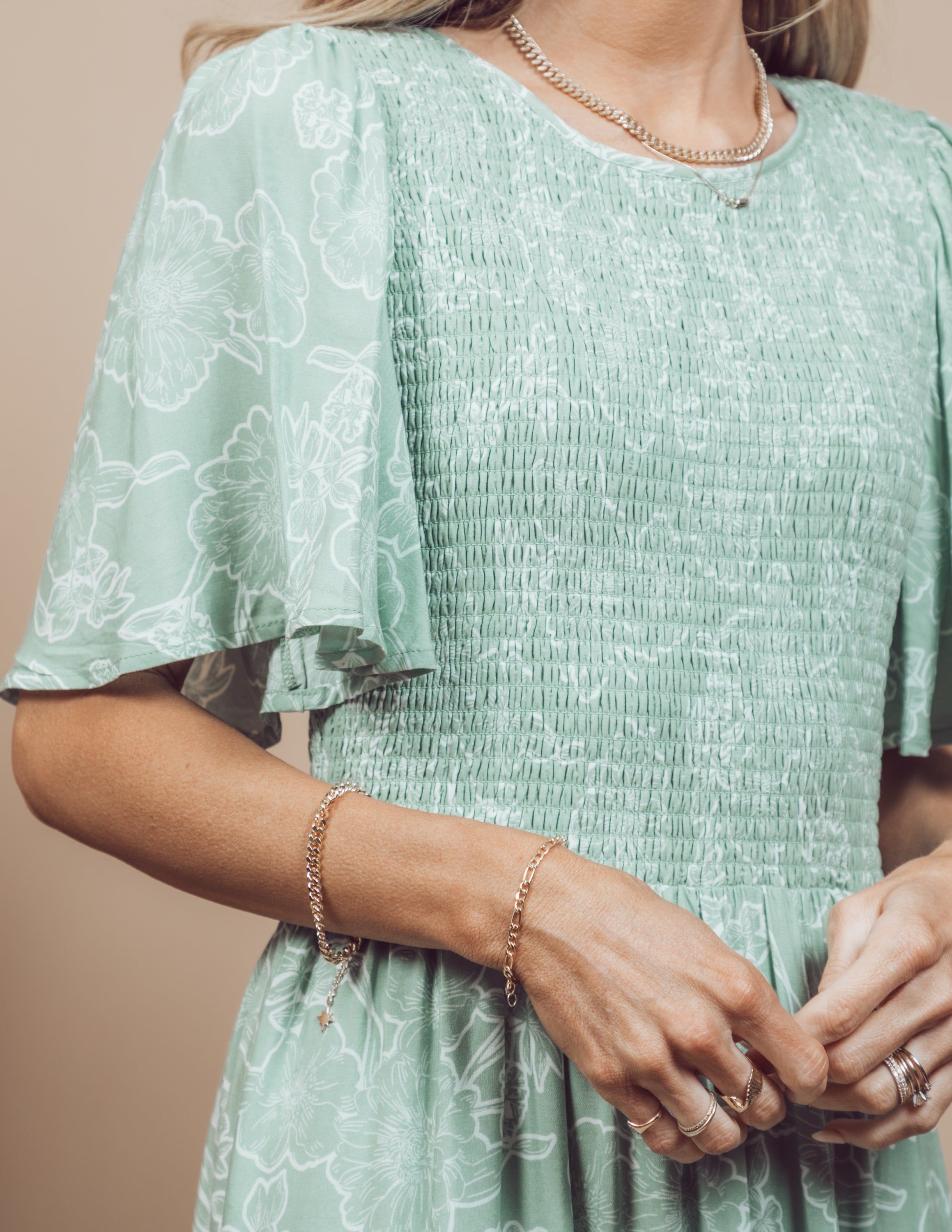 Kimora Printed Maxi Dress sold by Shop Stevie product image thumbnail 5