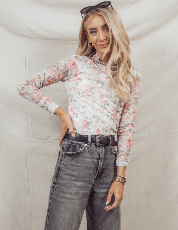 Carson Floral Top sold by Shop Stevie