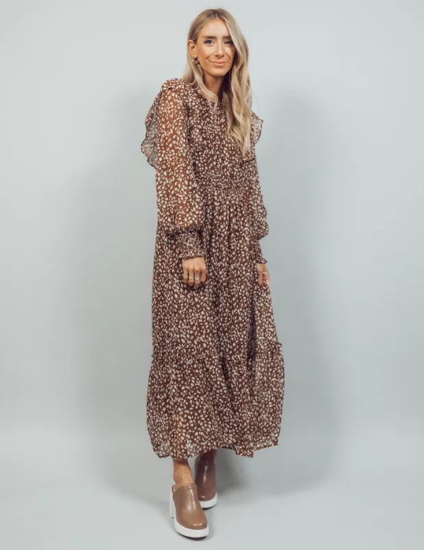 Sylvia Leopard Printed Dress sold by Shop Stevie