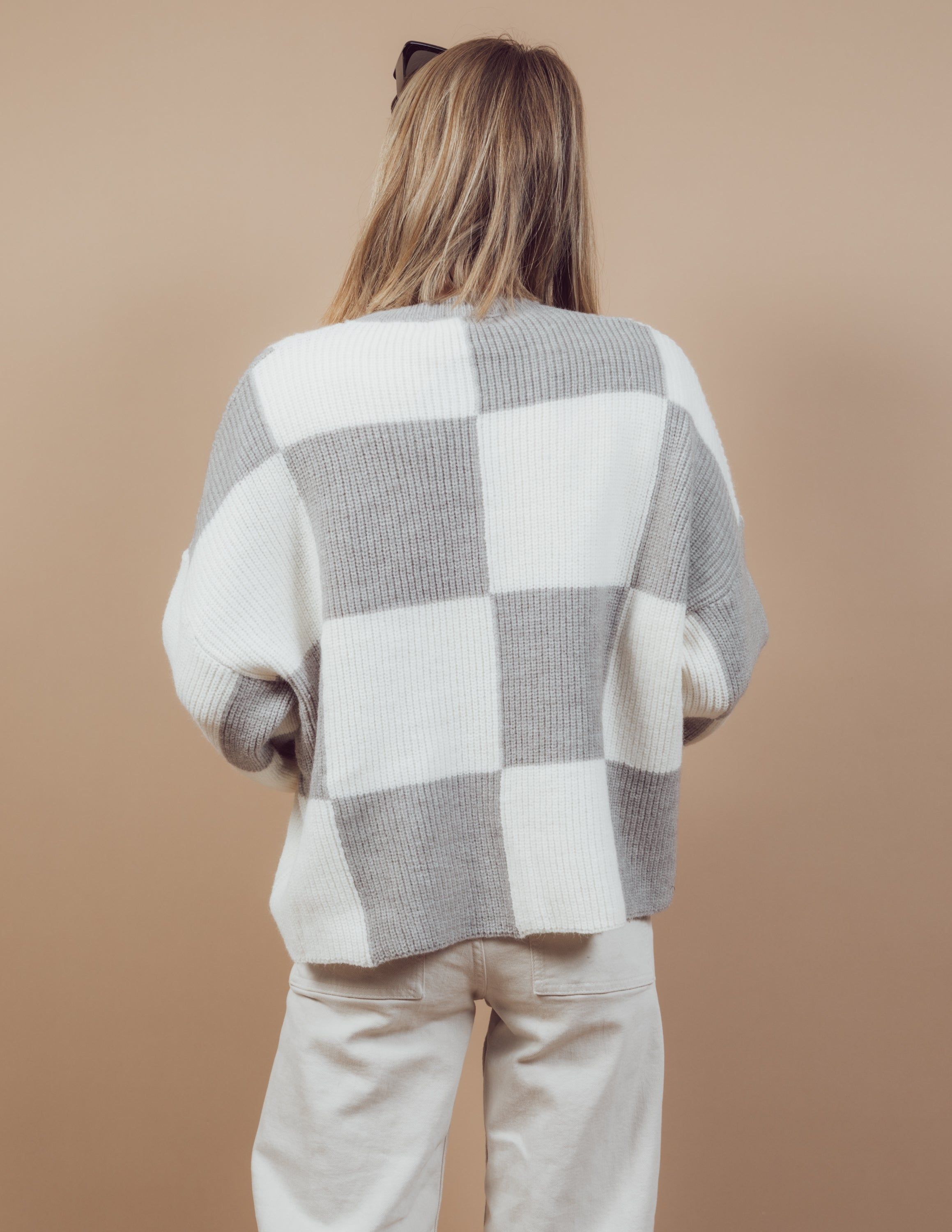 Josilyn Checkered Sweater sold by Shop Stevie product image thumbnail 4