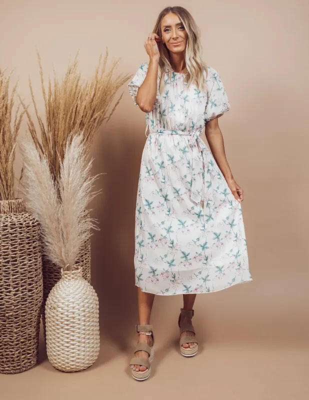 Monique Floral Dress sold by Shop Stevie