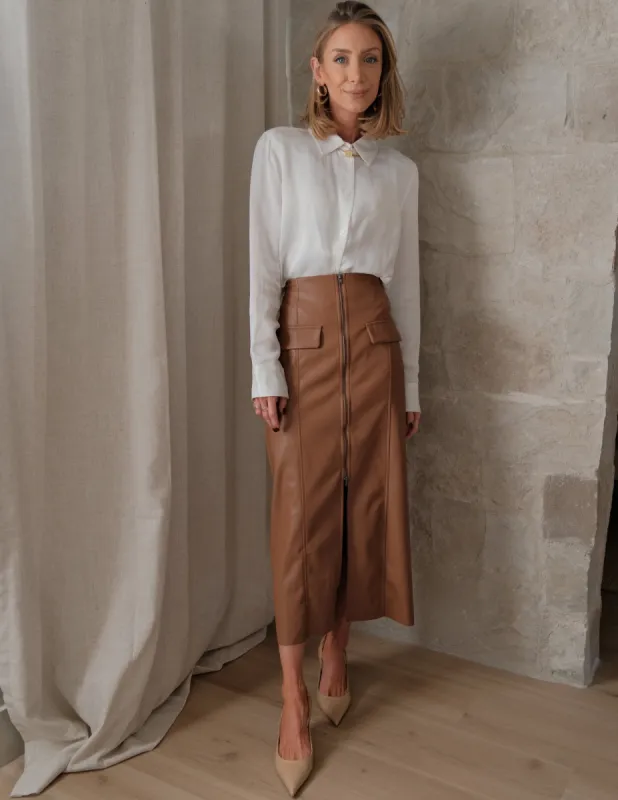 Ariel Midi Skirt sold by Shop Stevie