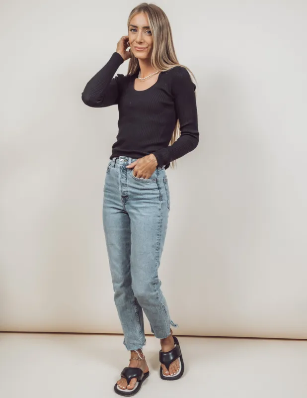 Charli Ribbed Sweater sold by Shop Stevie