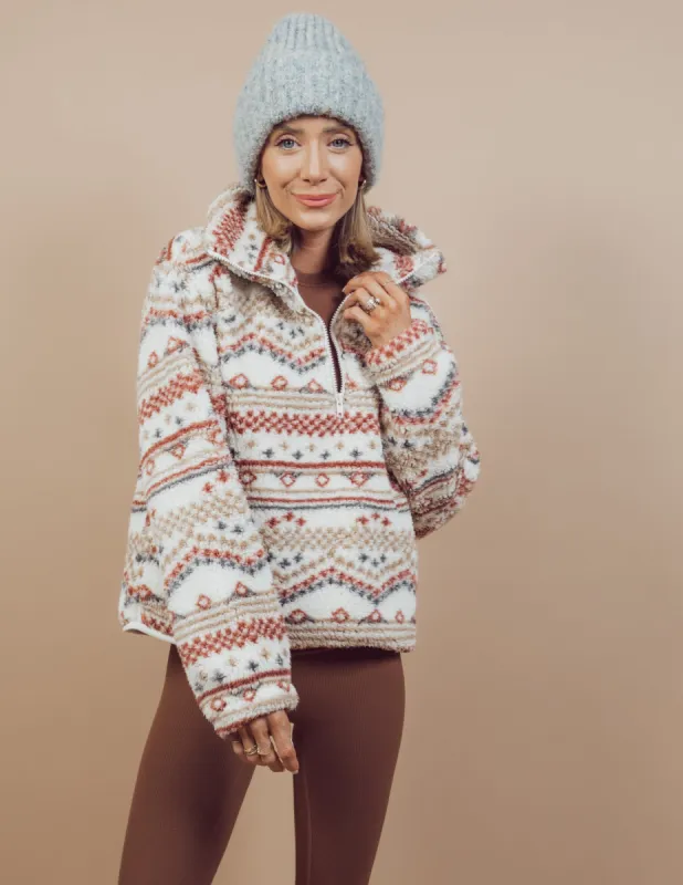 Ollie Sherpa Pullover sold by Shop Stevie