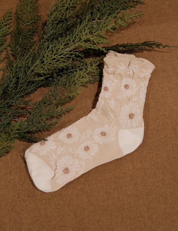 Mia Floral Socks sold by Shop Stevie
