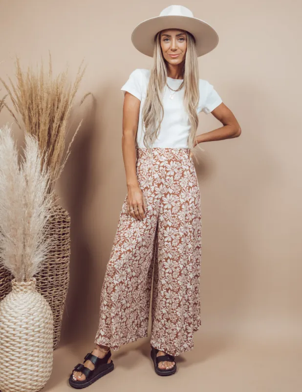 Aliza Floral Pants sold by Shop Stevie