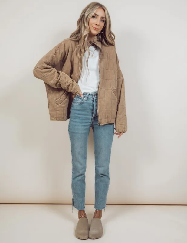 Aisha Quilted Jacket *COMING SOON* sold by Shop Stevie