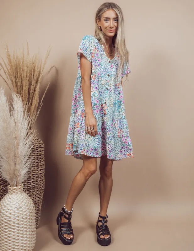 Flora Button Down Dress sold by Shop Stevie