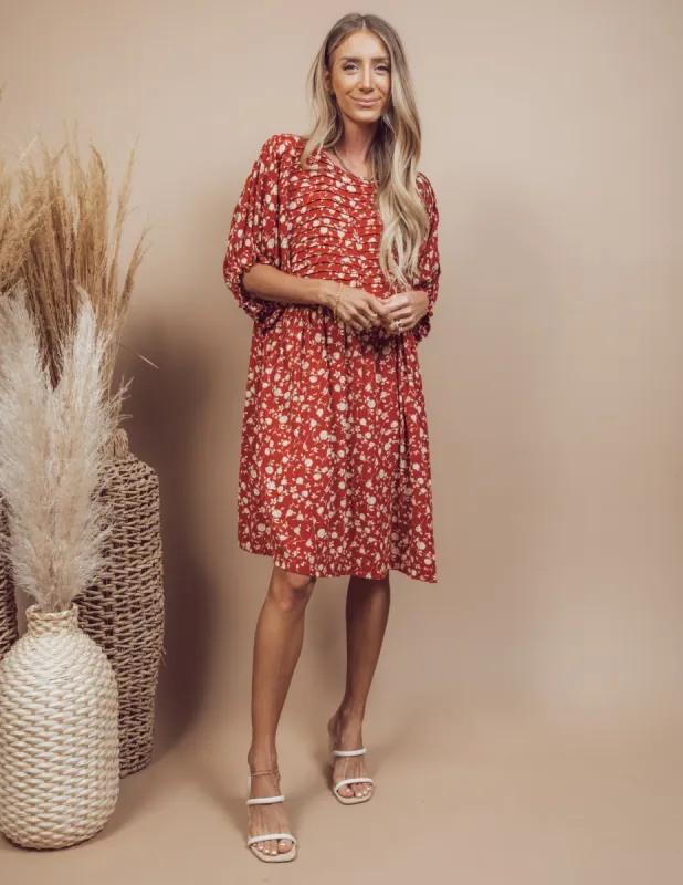 Laylah Printed Babydoll Dress sold by Shop Stevie