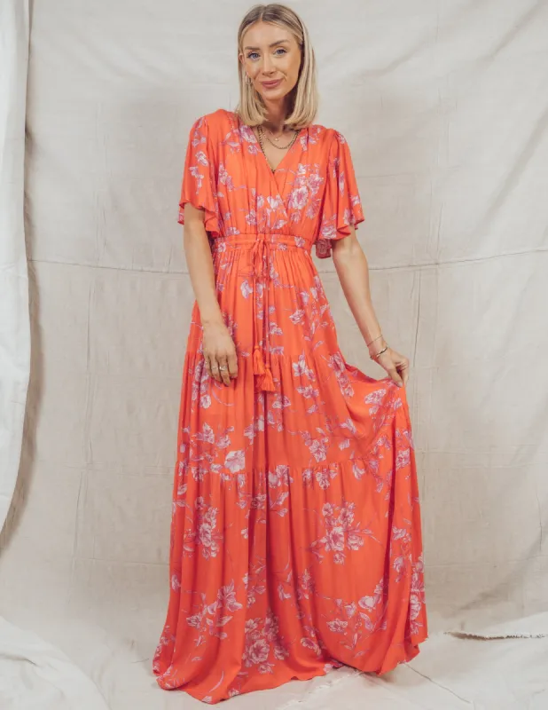 Karsen Floral Maxi Dress sold by Shop Stevie