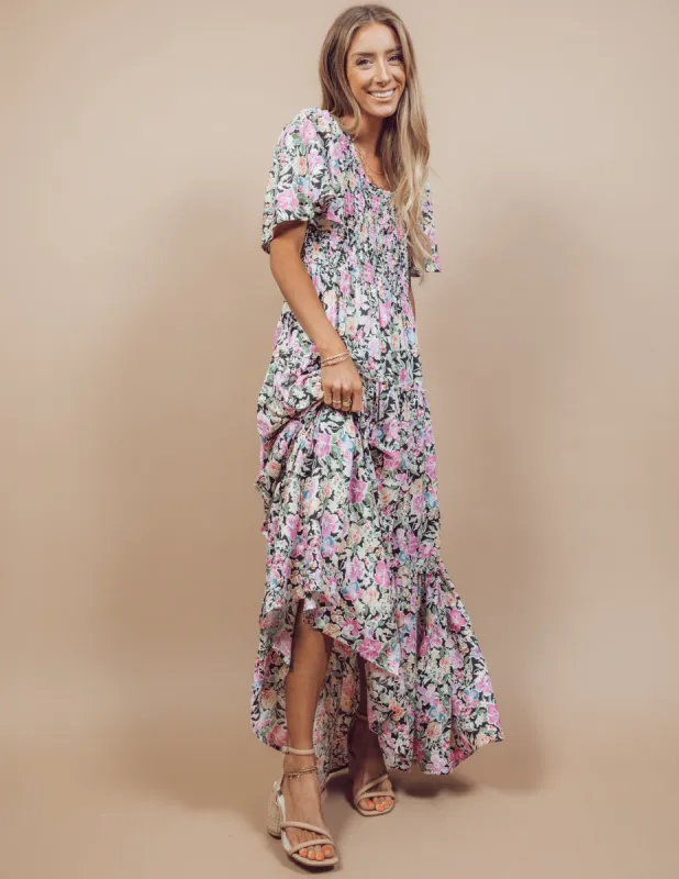 Carrington Floral Maxi Dress sold by Shop Stevie